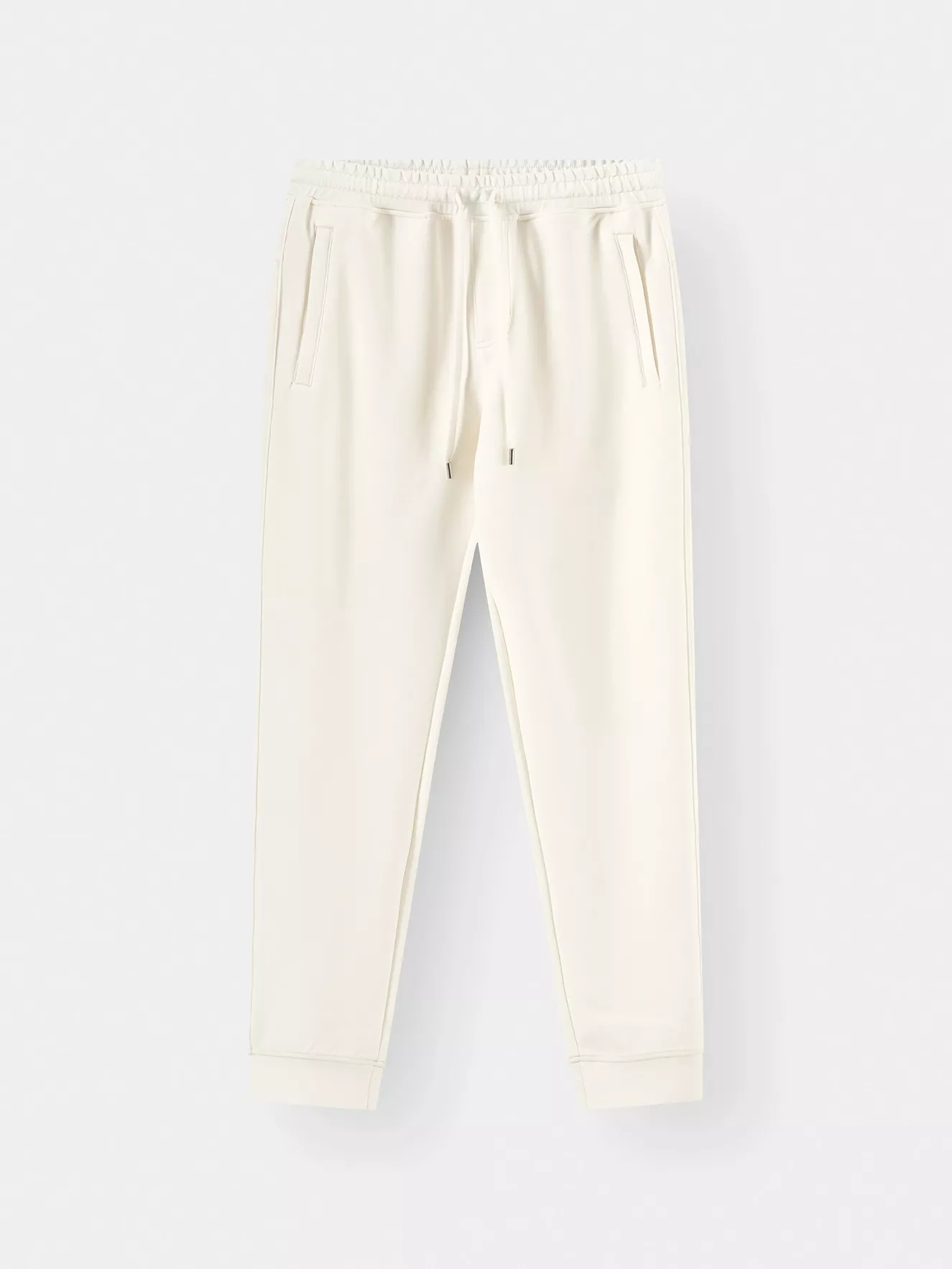 Quần Nỉ Nam Cạp Chun 5S Fashion Trơn Basic Phom Slimfit MBQNI25003