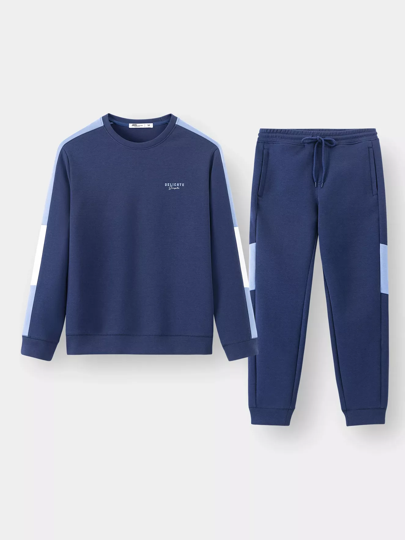 Bộ Quần Áo Nỉ Nam 5S Fashion Can Phối Phom Slimfit BNI23014