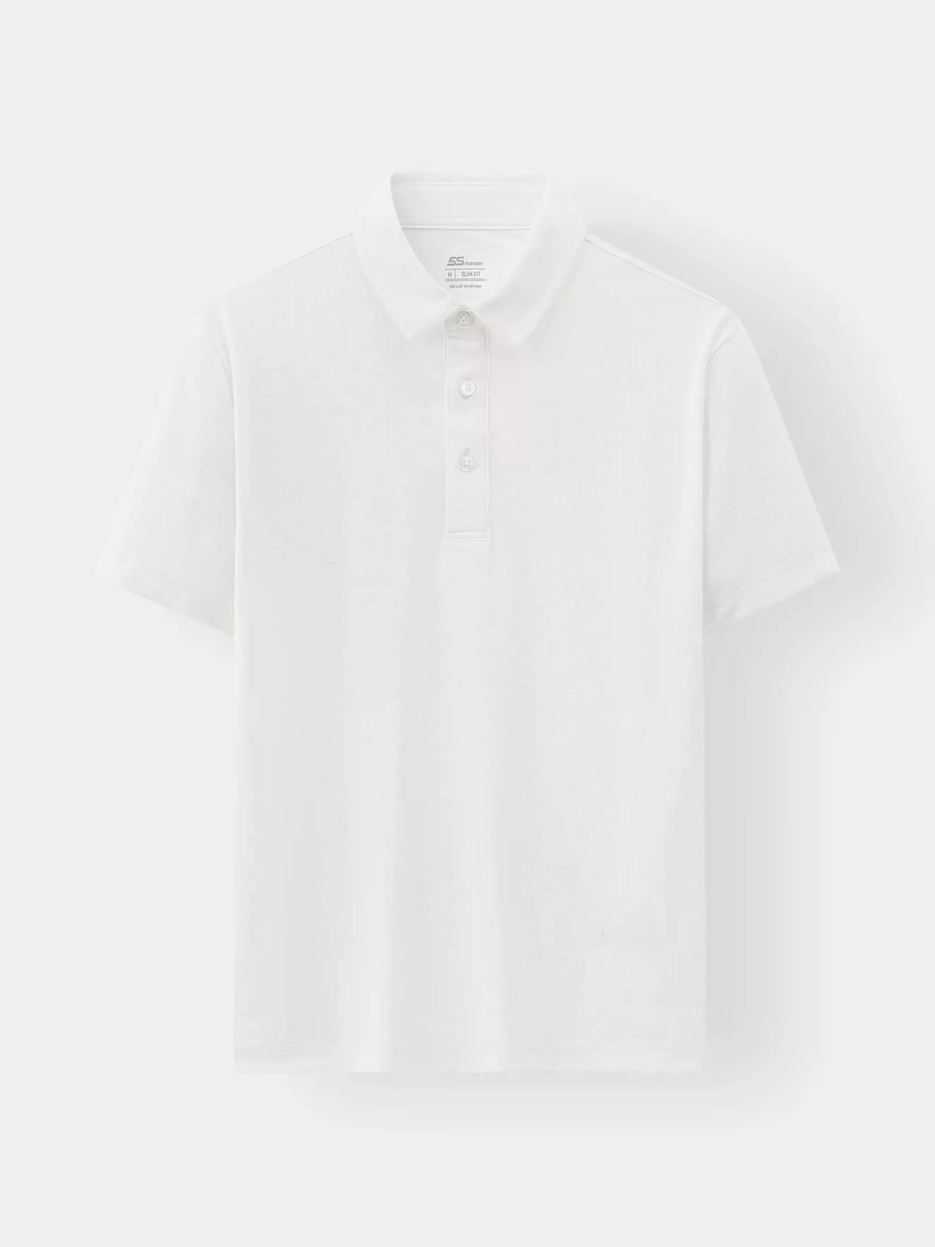 Áo Polo Nam Thể Thao 5S Fashion Dệt Jacquard Slimfit APC25036