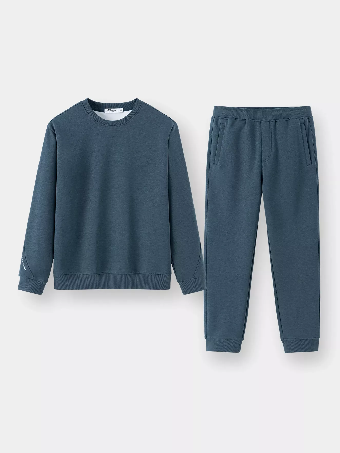 Bộ Quần Áo Nỉ Nam 5S Fashion Classic Phom Slimfit BNI24026