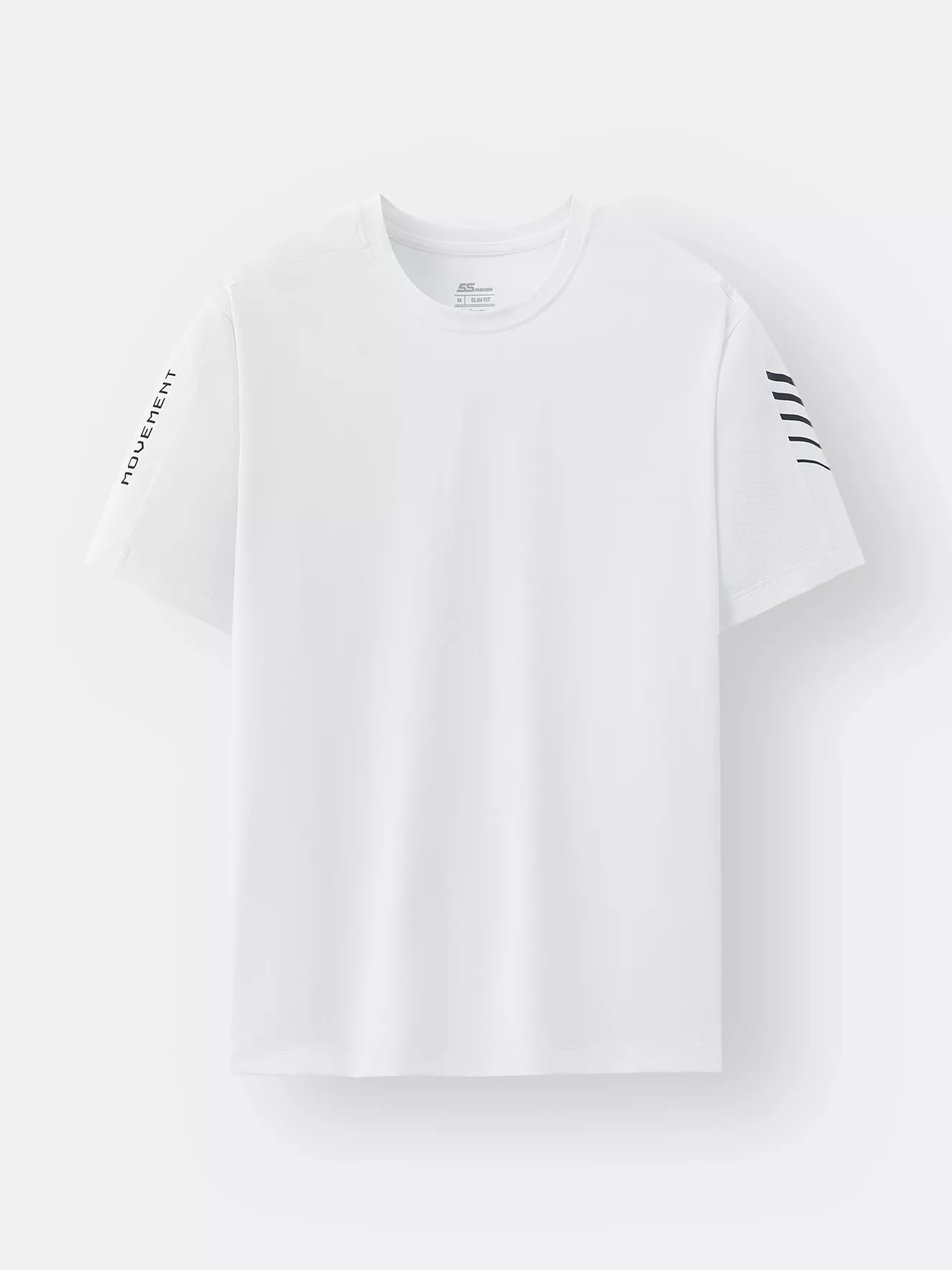 Áo Thun Nam Thể Thao 5S Fashion In Khỏe Khoắn Slimfit ATS25036