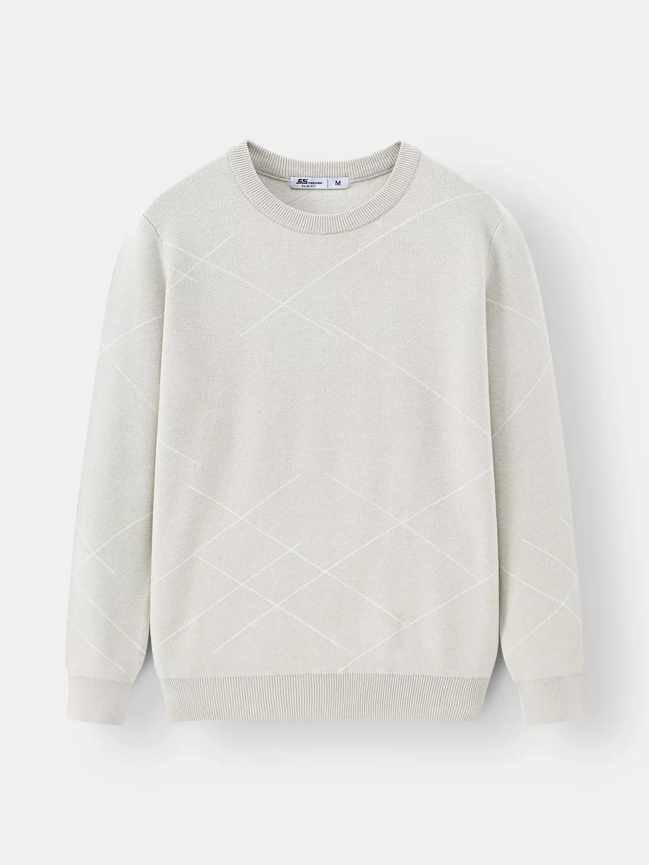 Áo Len Nam Họa Tiết 5S Fashion Phom Slimfit ALE24003