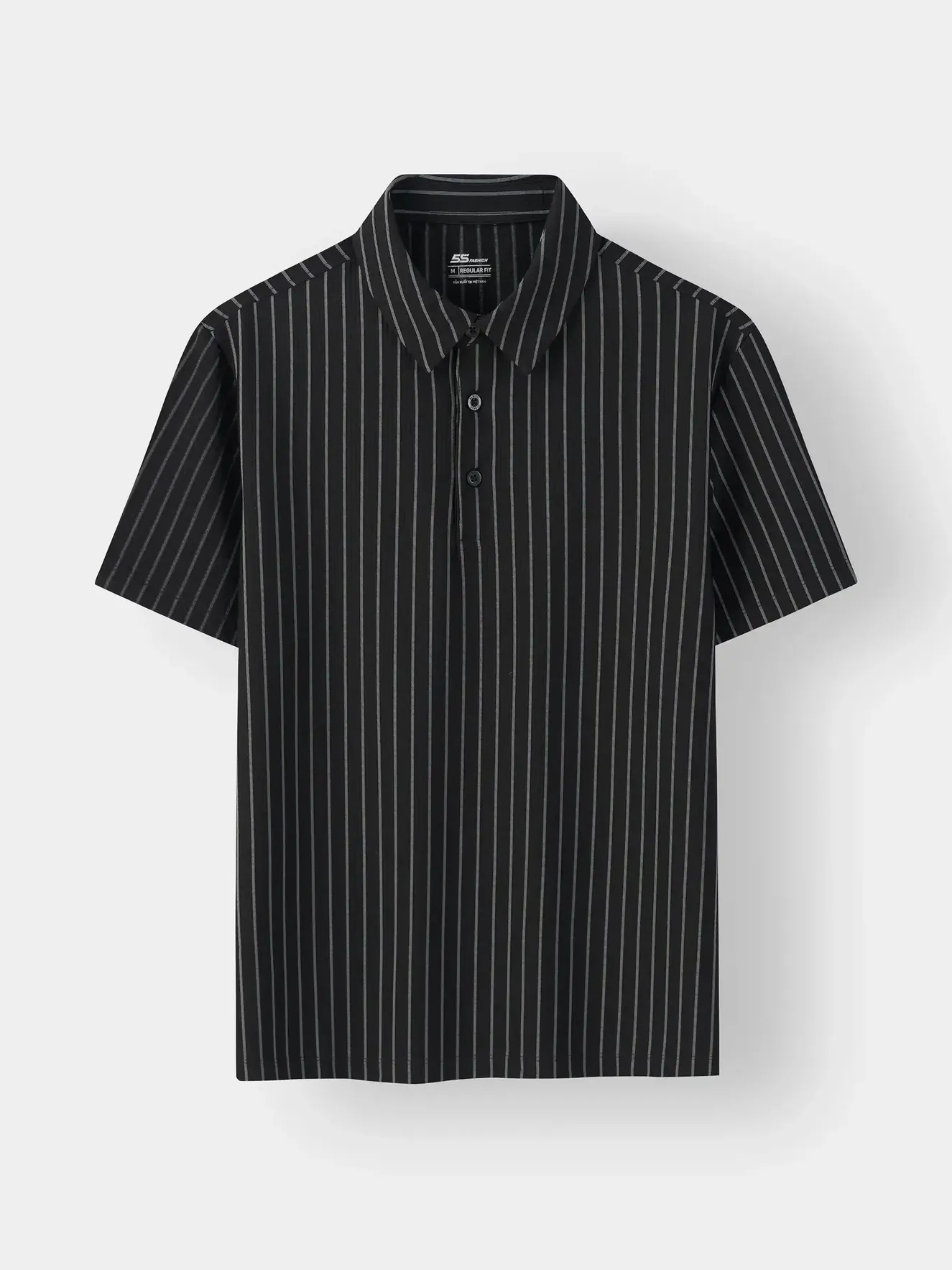 Áo Polo Nam 5S Fashion Kẻ Sọc Lịch Lãm Phom Regular M0APC26062