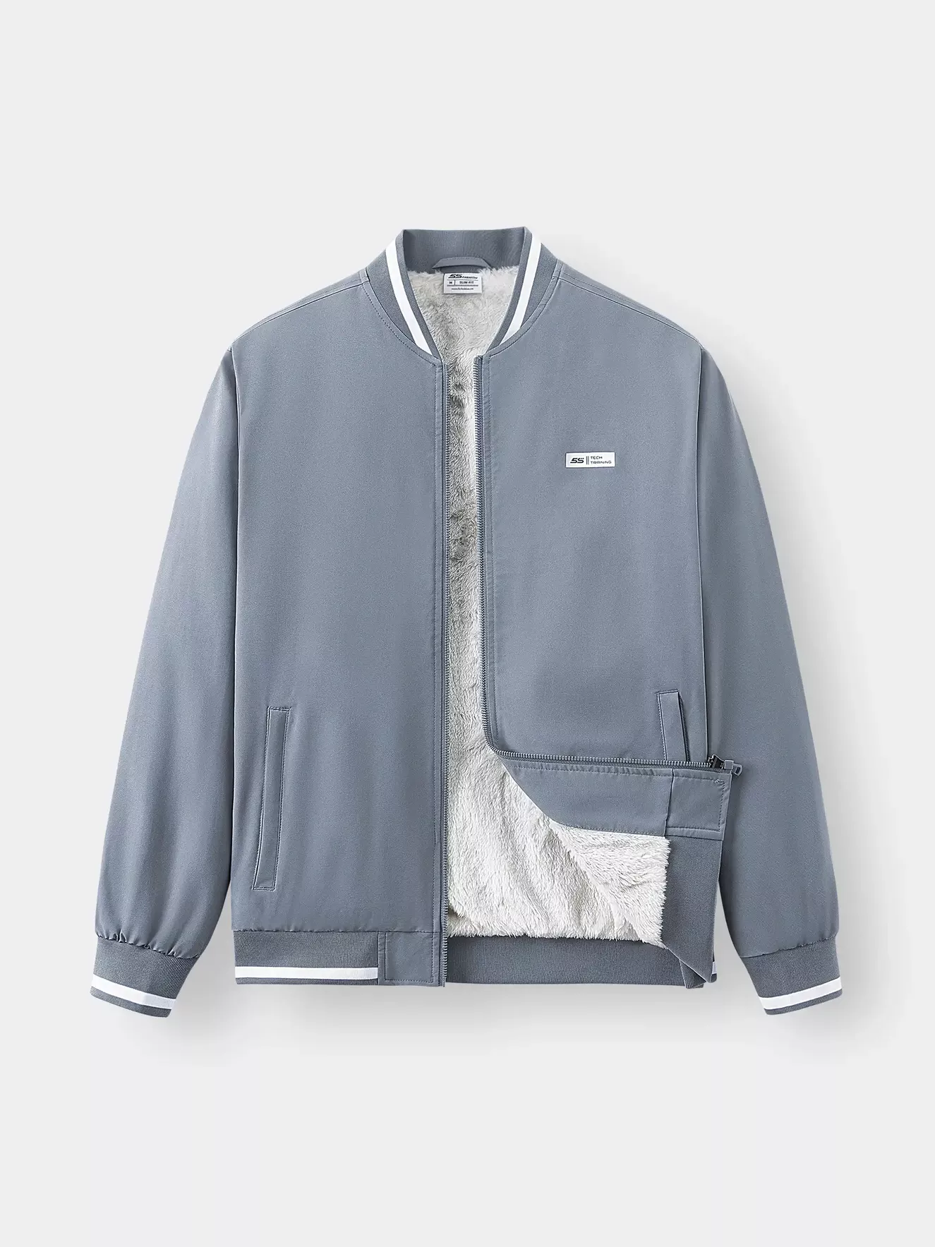 Áo Khoác Bomber Nam 2 Lớp Lót Lông 5S Fashion AKB23004