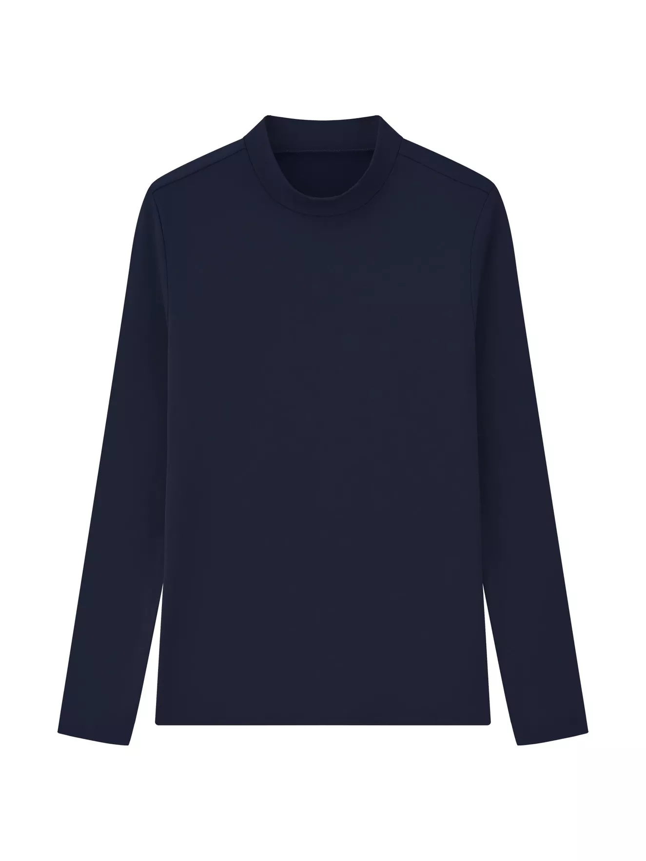 Áo Giữ Nhiệt Nữ HEAT-TECH Extra-warm 5S FASHION Cổ 3 Phân Lót Bông Nỉ W0AGN25011