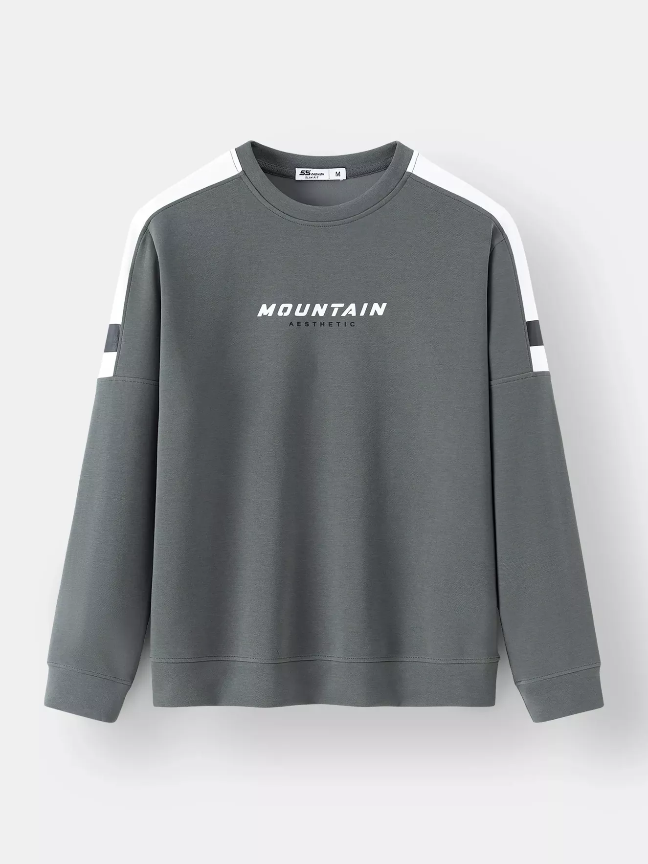 Áo Nỉ Nam Can Phối 5S Fashion Phom Slimfit BANI24004