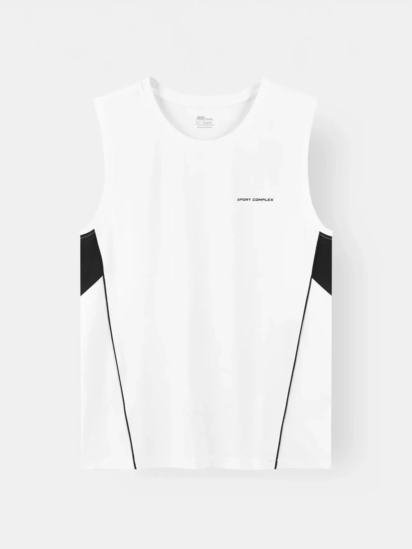 Áo Sát Nách Nam 5S Fashioon Can Phối Thiết Kế Thể Thao M0ASN25003