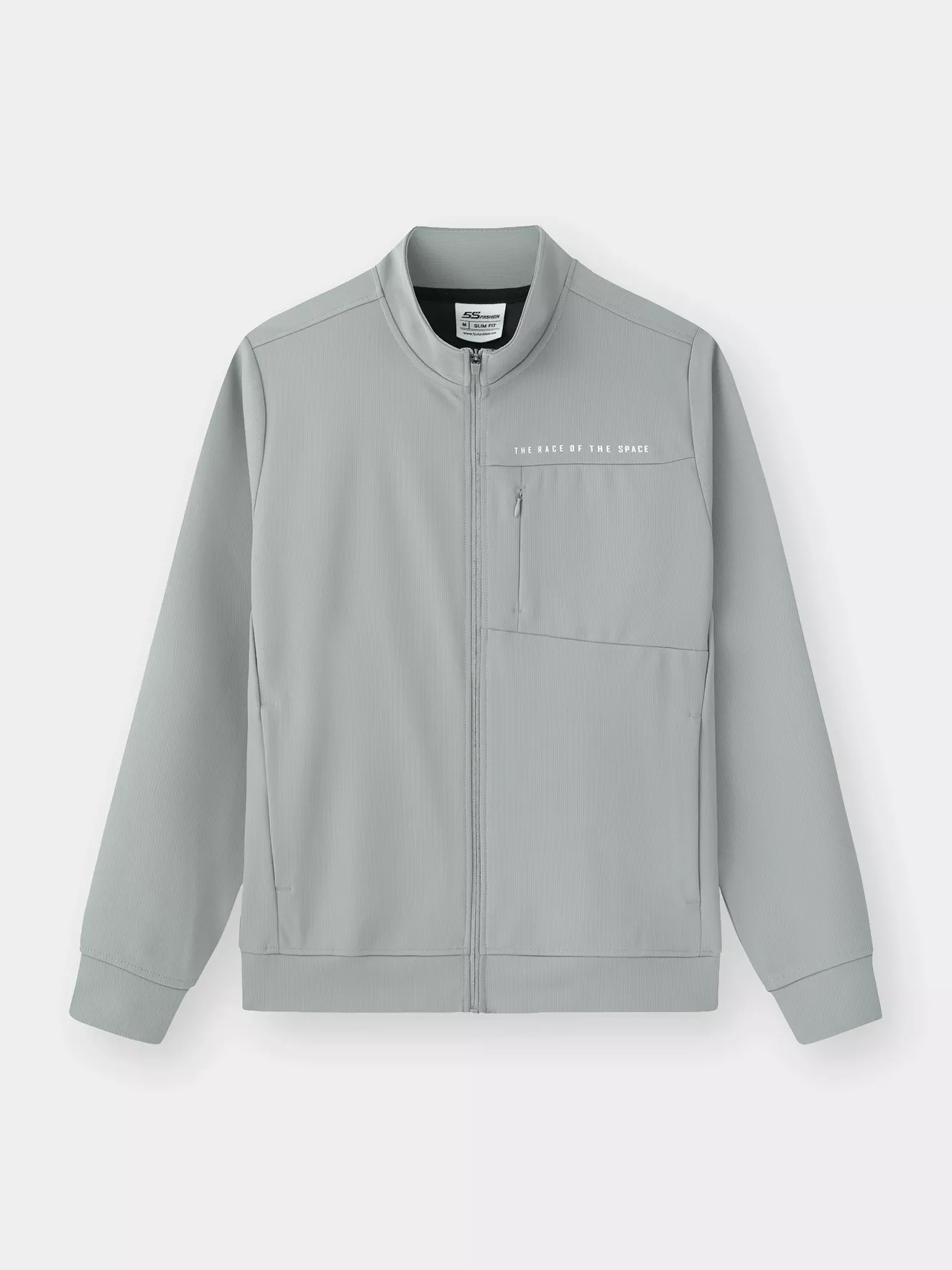 Áo Nỉ Nam Cổ Trụ Kéo Khóa 5S Fashion Phom Slimfit MBAKN25020