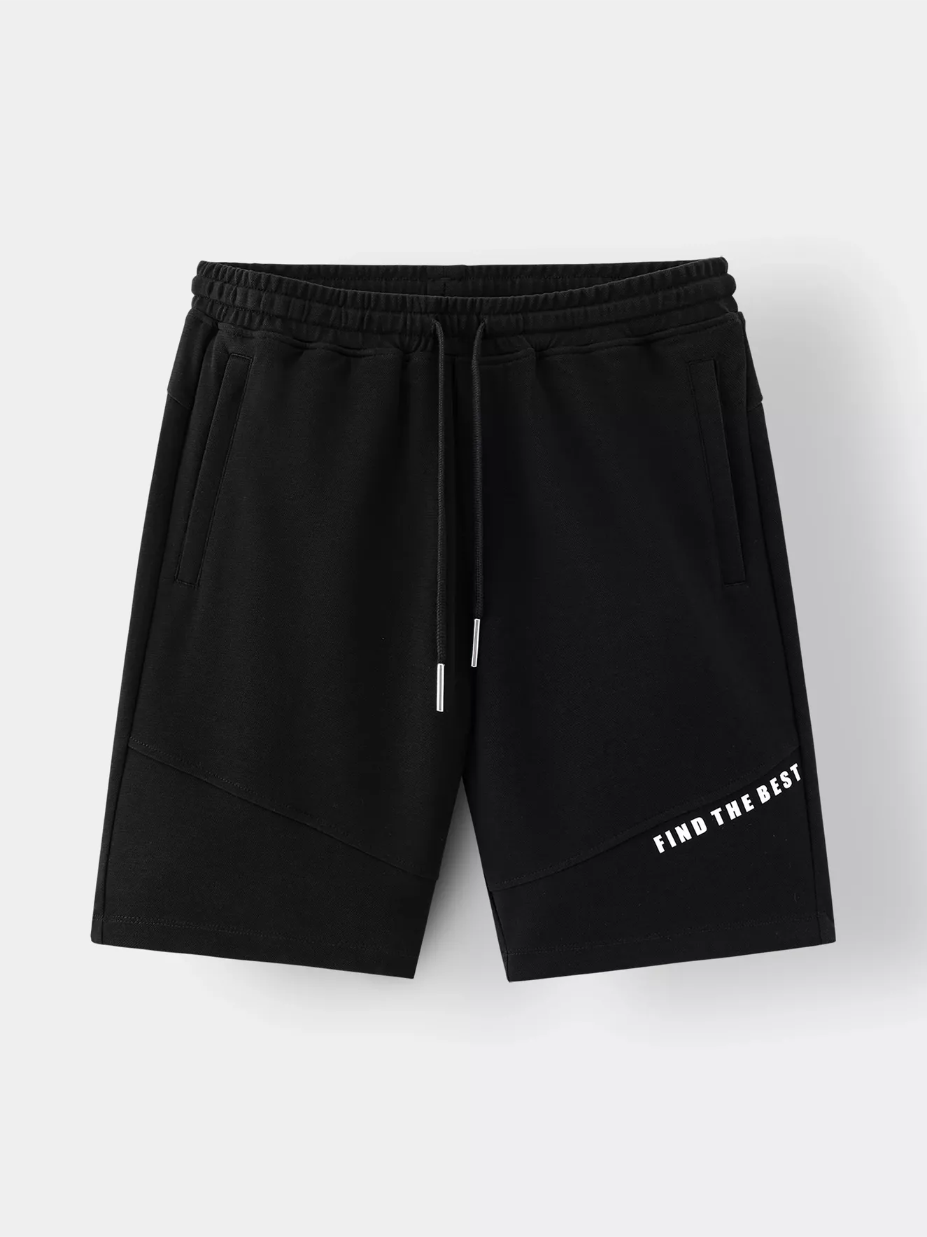 Quần Short Nam Casual 5S Fashion Cotton In Chữ QSC25003