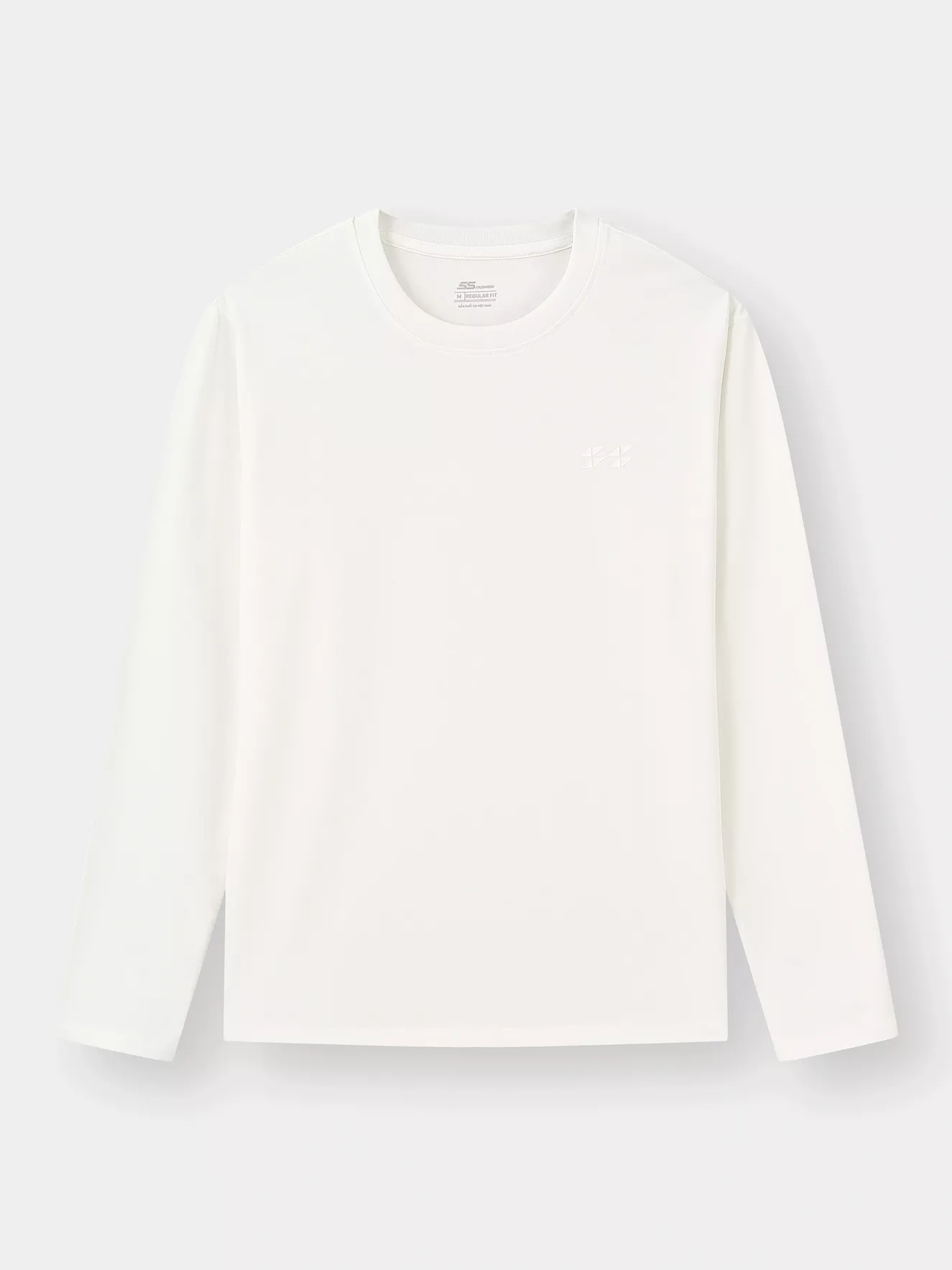 Áo Thun Nam Dài Tay 5S Fashion In Logo Basic Slimfit M0ATH25006