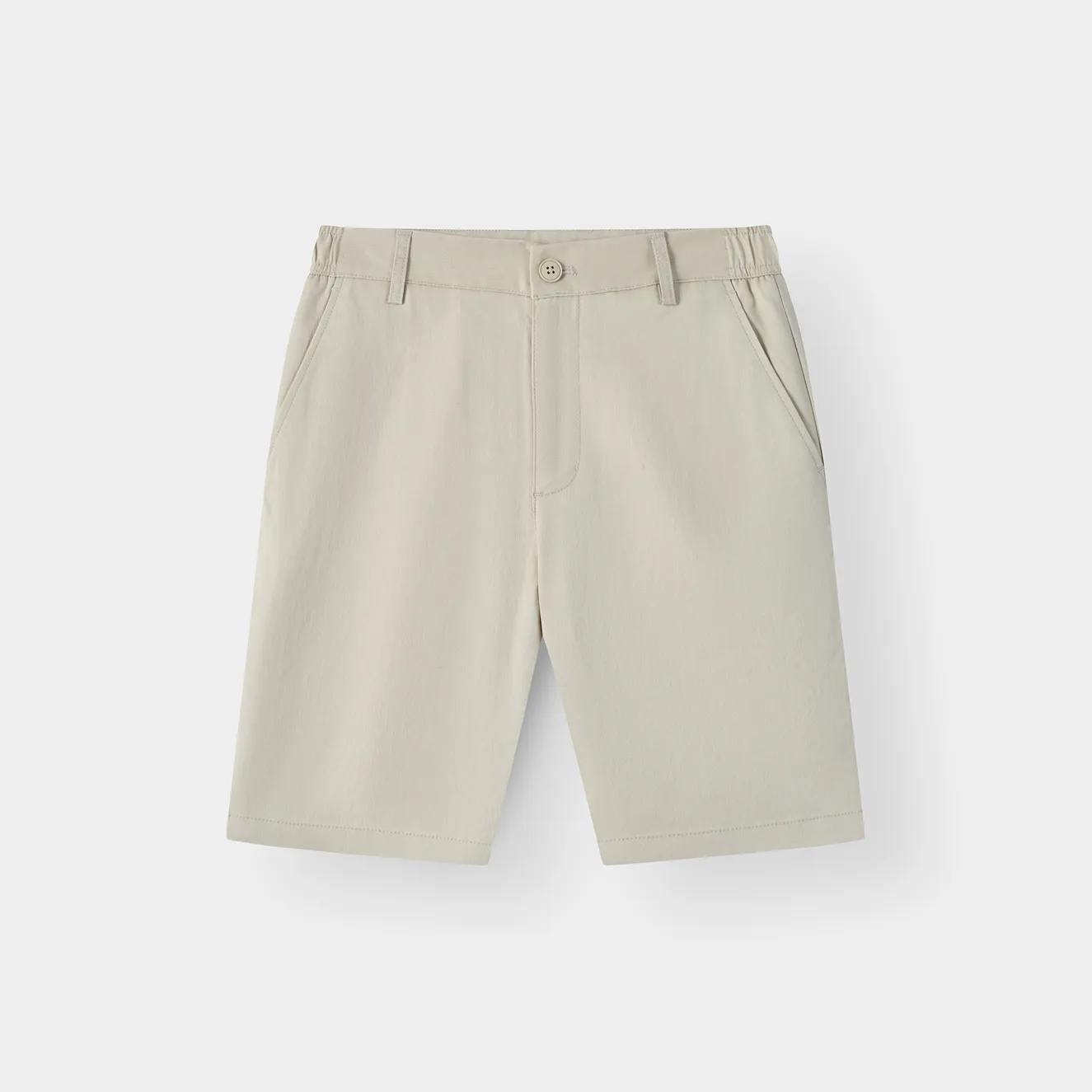 Quần Short Kaki Nam 5S Fashion FLEX-WAIST Cạp Cúc Phối Chun M0QSK26007