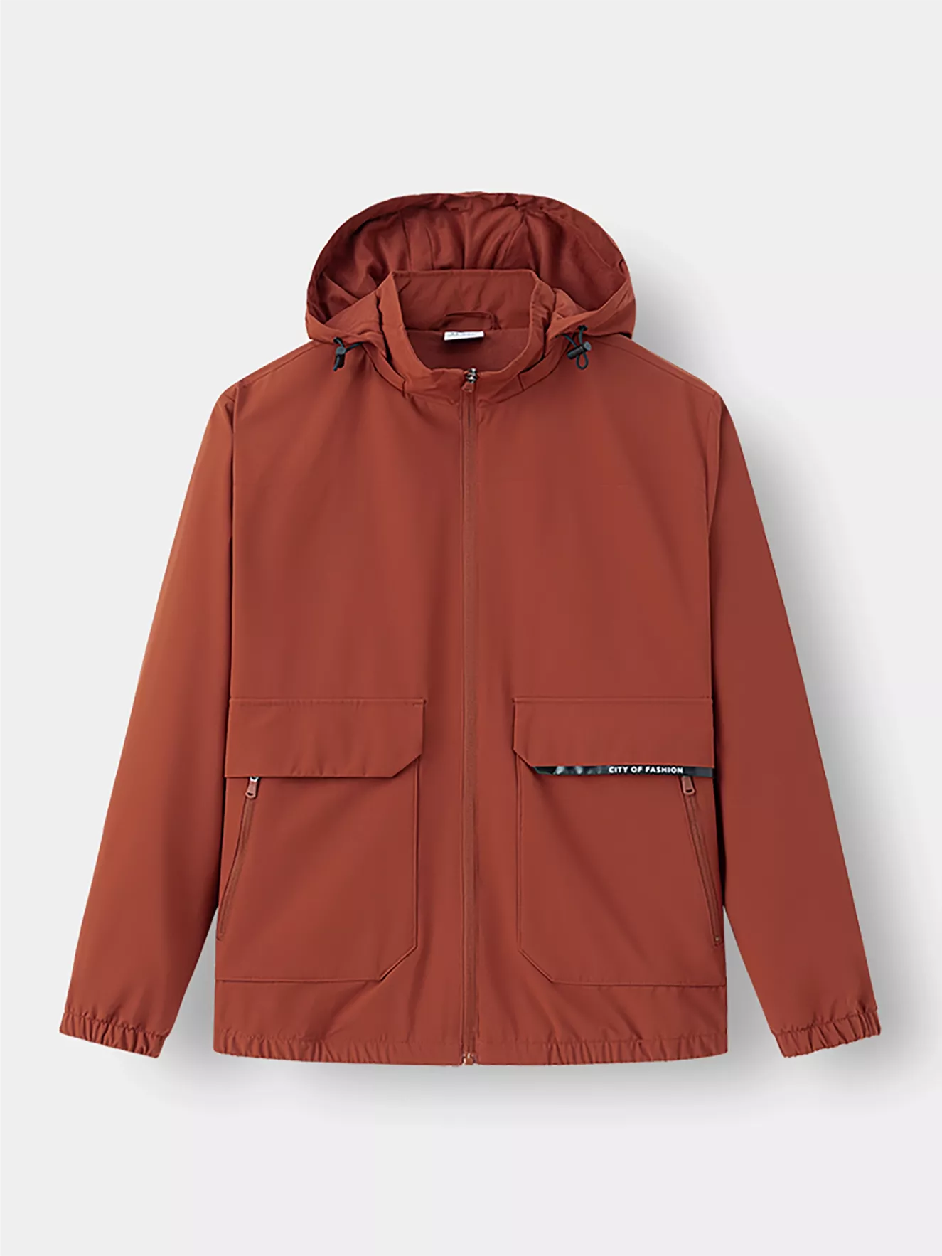 Áo khoác gió 2 lớp lót nỉ Slimfit 5S Fashion AKG23018