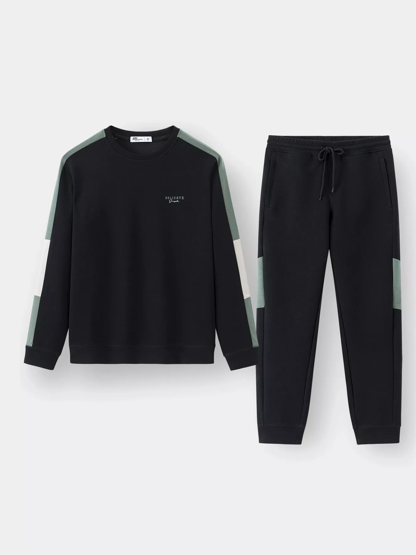 Bộ Quần Áo Nỉ Nam 5S Fashion Can Phối Phom Slimfit BNI23014