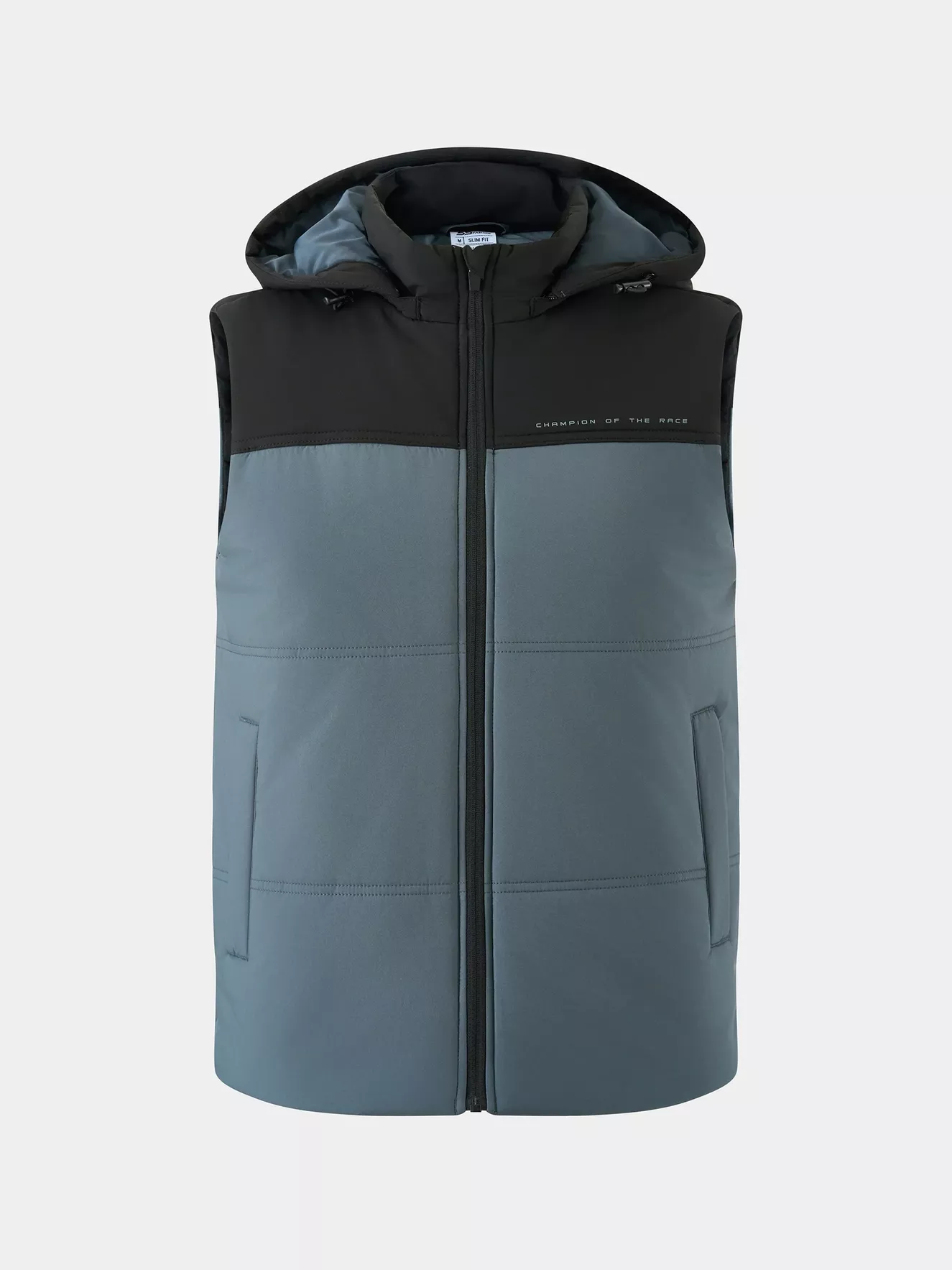 Áo Phao Gile Nam 5S Fashion Can Phối Mũ Tháo Được M0APH25008