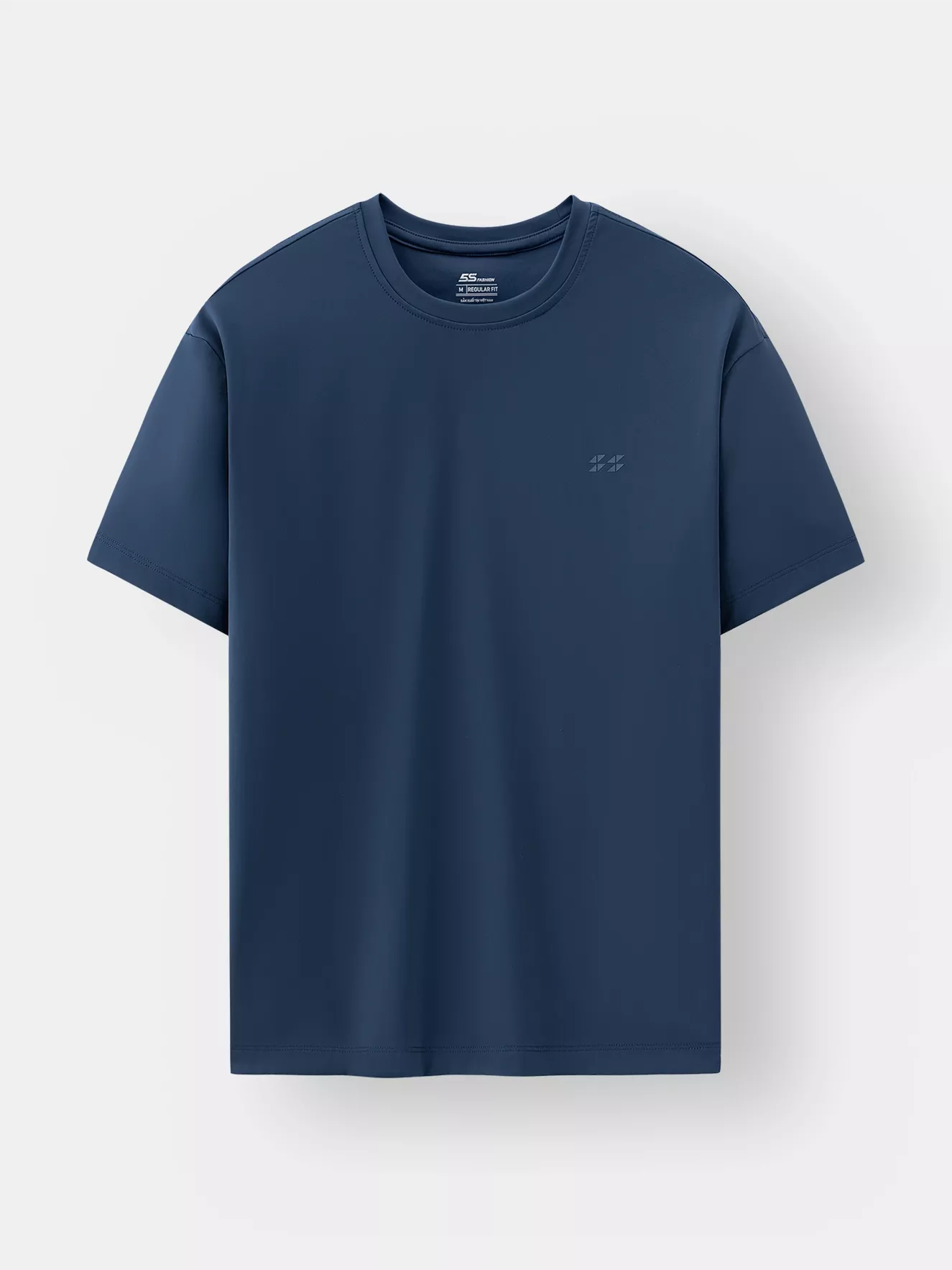 Áo Thun Nam Thể Thao 5S Fashion In Lưng Phom Regular ATS25054