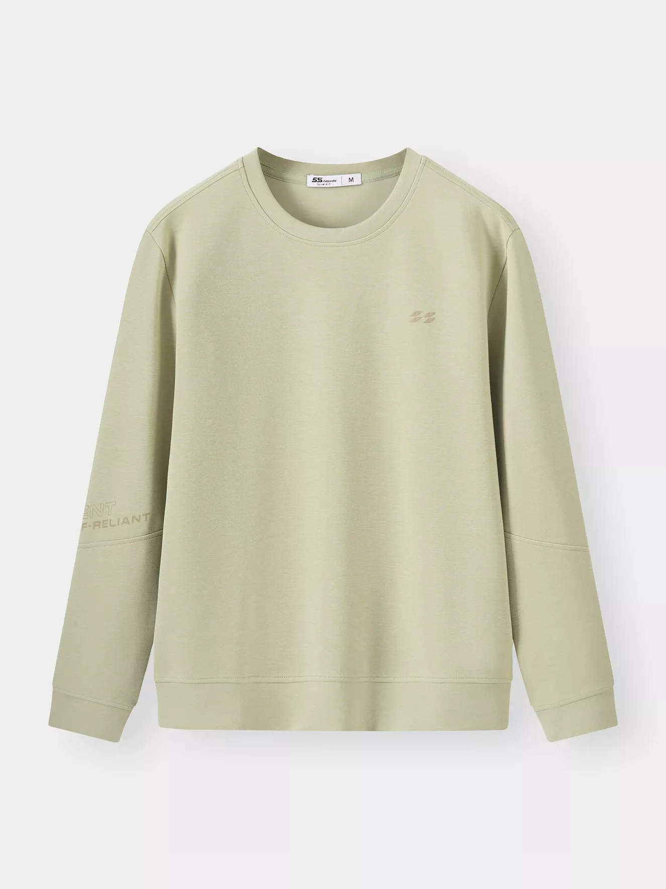 Áo Nỉ Nam 5S Fashion In Tay Phom Slimfit MBANI25003