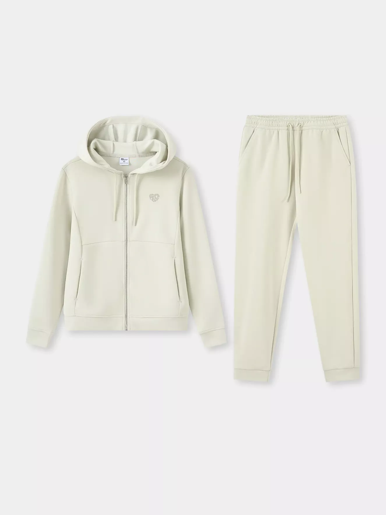 Bộ Nỉ Khóa Nữ 5S Fashion Có Mũ Phom Regular WBNK25013