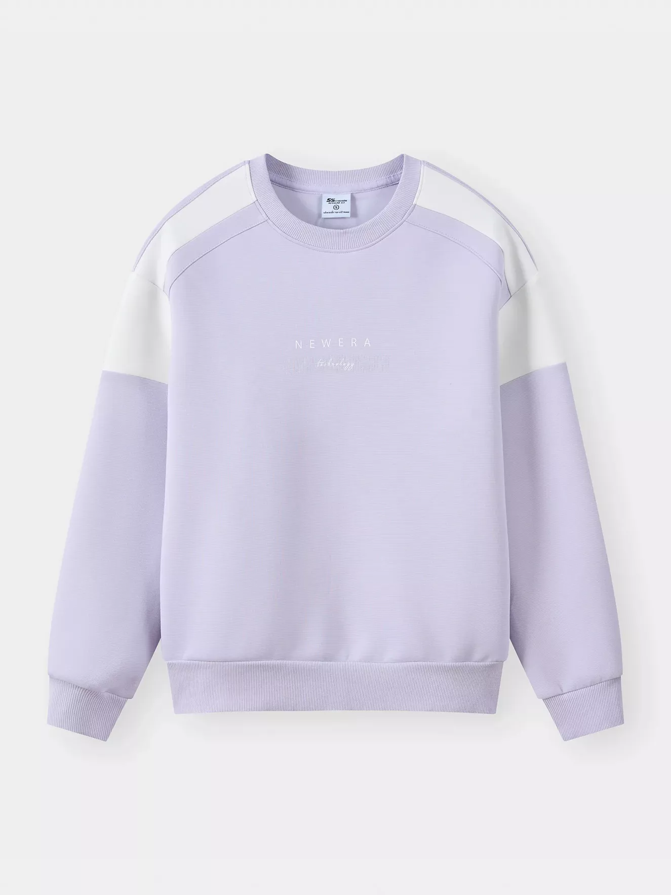 Áo Nỉ Nữ 5S Fashion Can Phối Phom Regular W0ANI25002