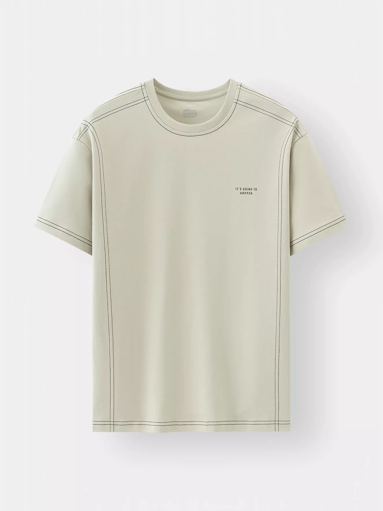 Áo Thun Nam Ngắn Tay 5S Fashion Chần Chỉ Phong Cách ATS25001