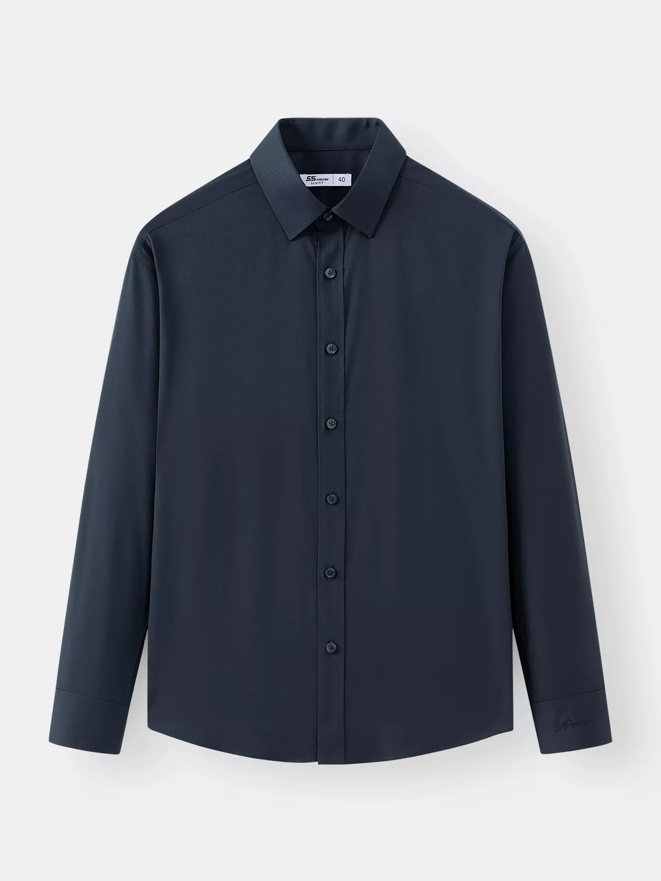 Áo Sơ Mi Nam Tay Dài 5S Fashion Chất Modal Phom Regular ASM24024