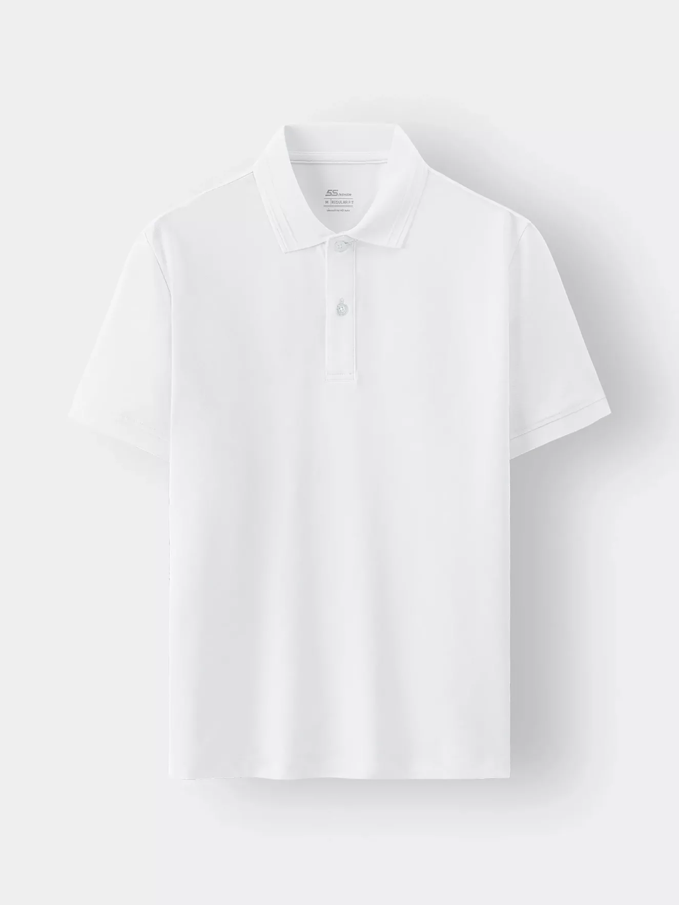 Áo Polo Nam 5S Fashion Trơn Phom Regular APC24009