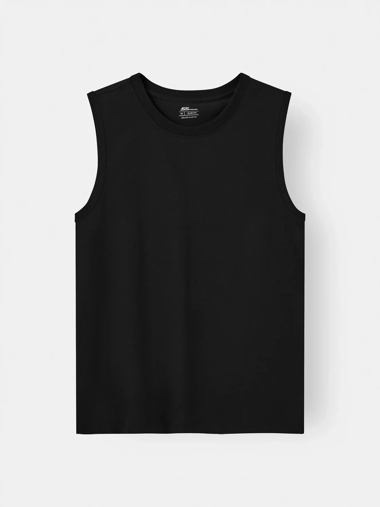 Áo Sát Nách Nam 5S Fashion Cotton Slimfit ASN25008