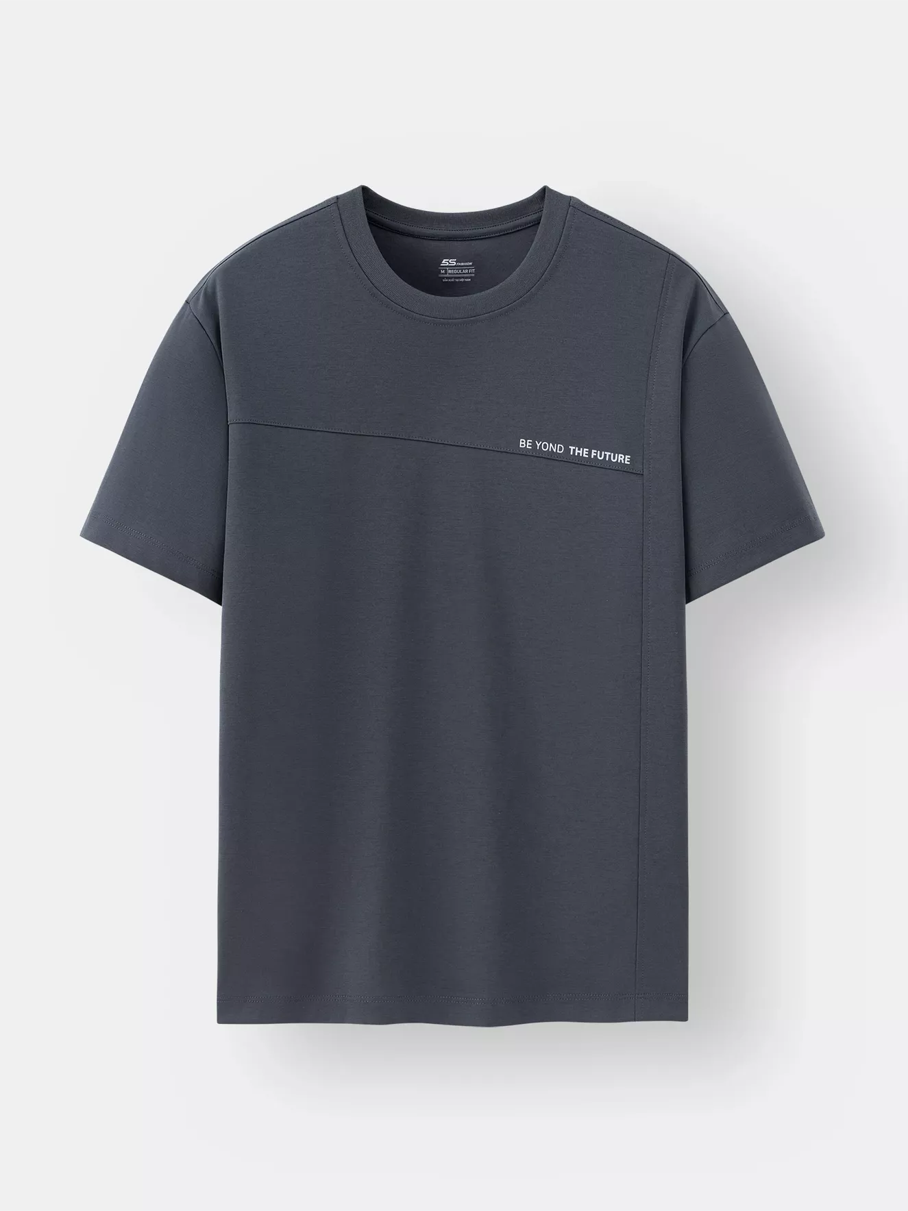 Áo Thun Nam Cotton 5S Fashion Can Cắt Phong Cách ATS25051