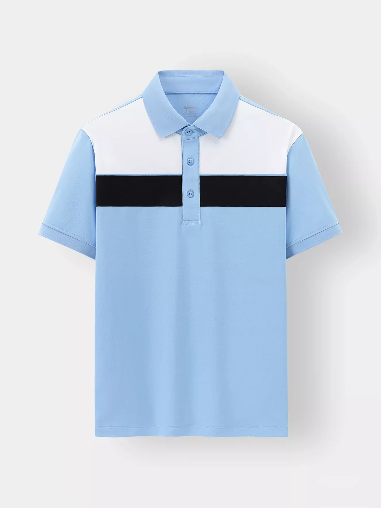 Quần Áo Nam 5S Fashion Kẻ Ngang Ngực Slimfit BAPC24004-BQST24004