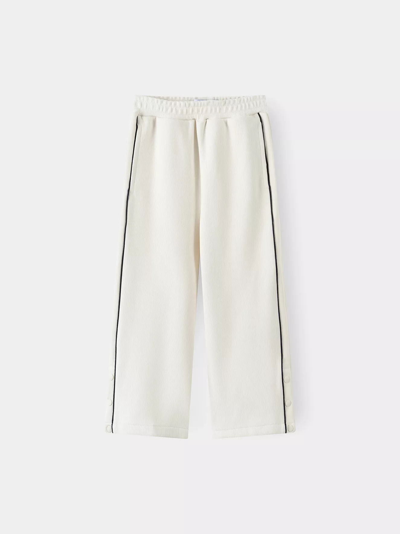 Quần Dài Casual Bé Gái 5S Fashion Phối Cúc Gấu Quần G0QDC25001