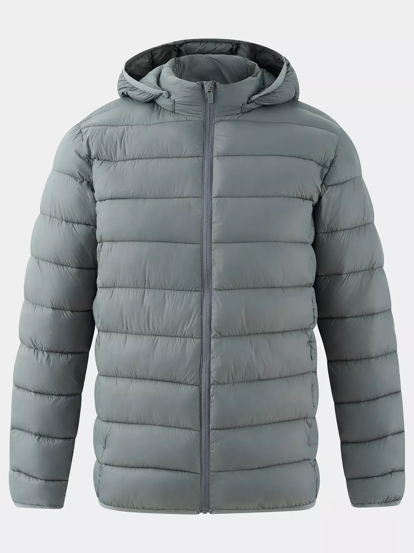 Áo Khoác Phao Nam Siêu Nhẹ Air-PUFFER HEATLOCK 5S FASHION Mũ Tháo Rời M0APH25011