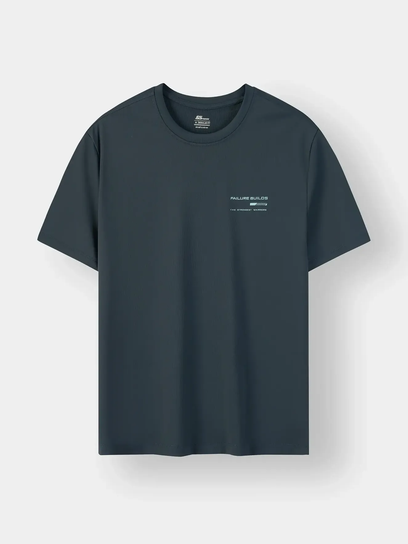 Áo Thun Nam Vải Mát Lạnh 5S FASHION In Basic Phom Regular M0ATS26031