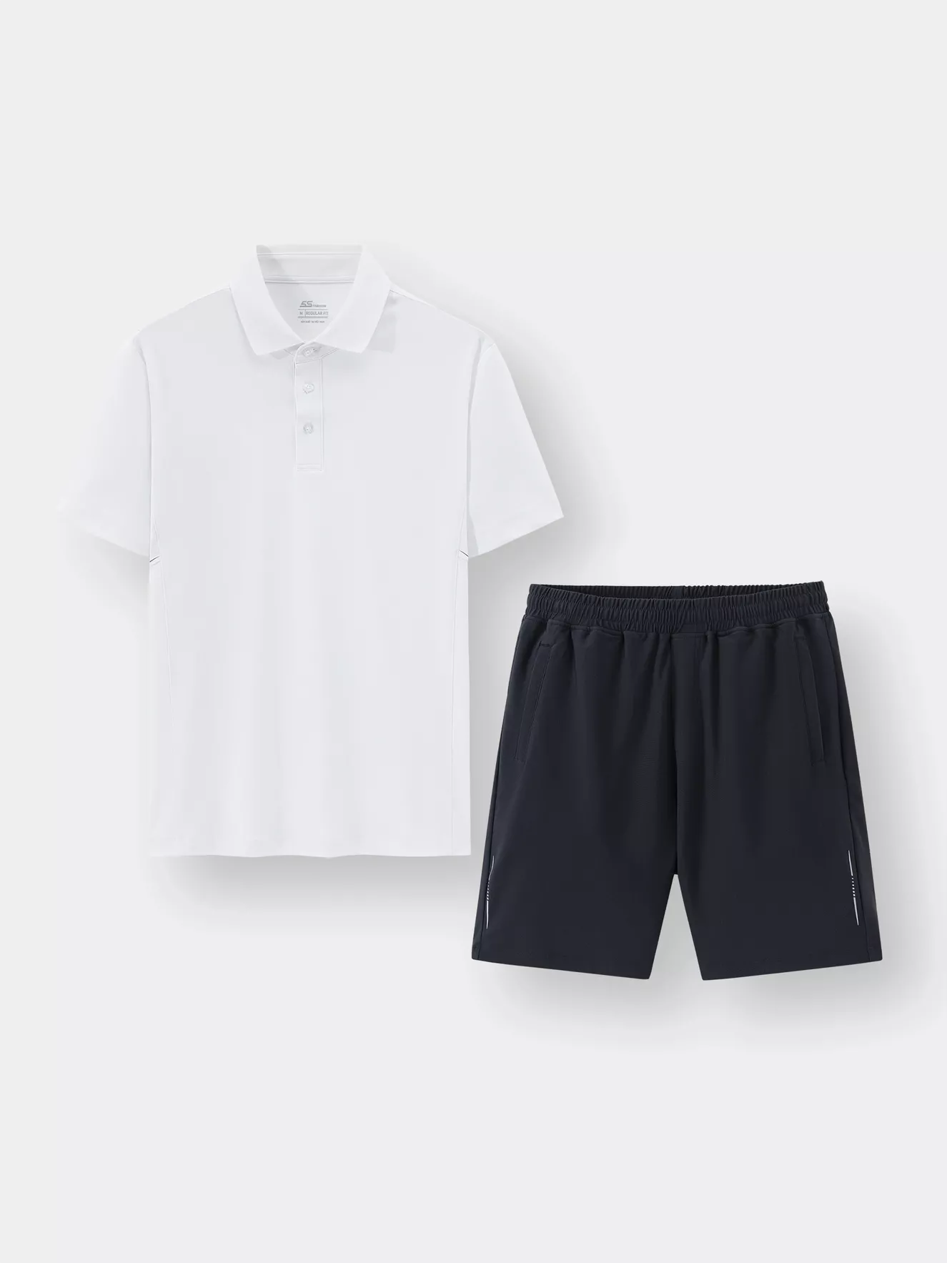 Bộ Quần Áo Polo Nam Basic Nhẹ Mát Phom Regular BAPC24003-BQST24003