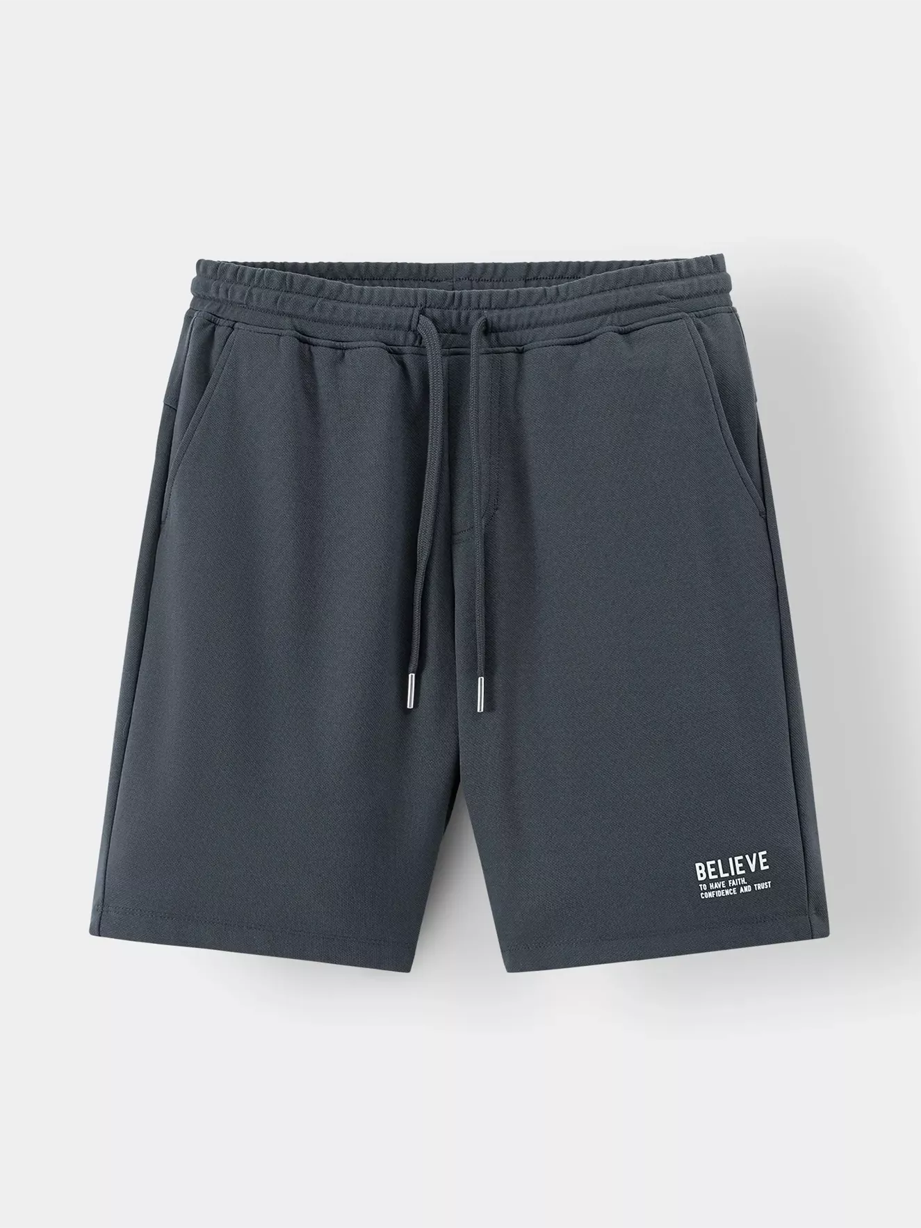 Quần Short Casual Nam 5S Fashion Phom Slimfit In Chữ QSC24008