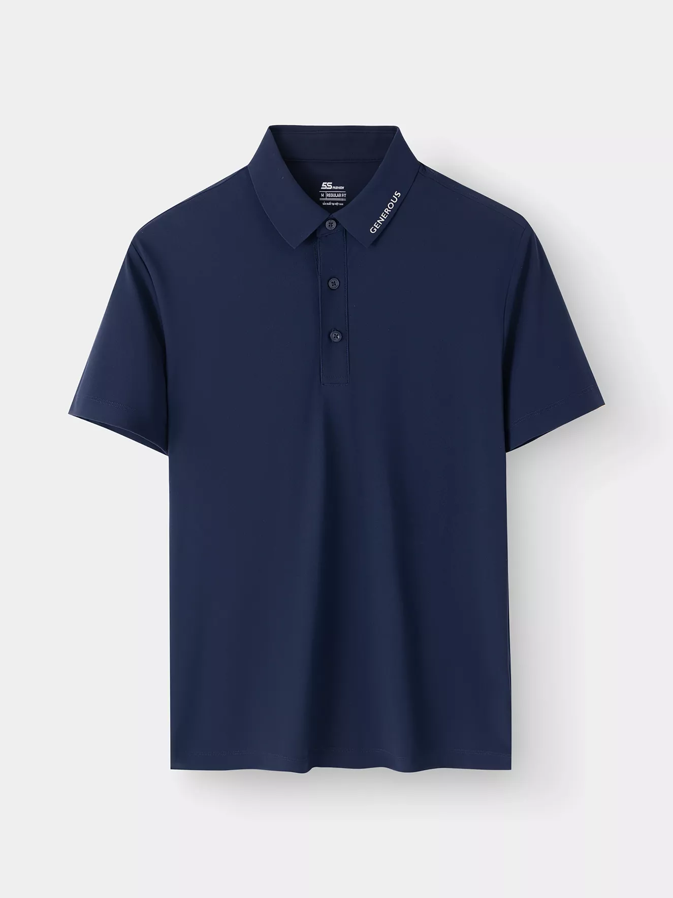 Áo Polo Nam Thể Thao 5S Fashion In Cổ Phom Regular APC25055