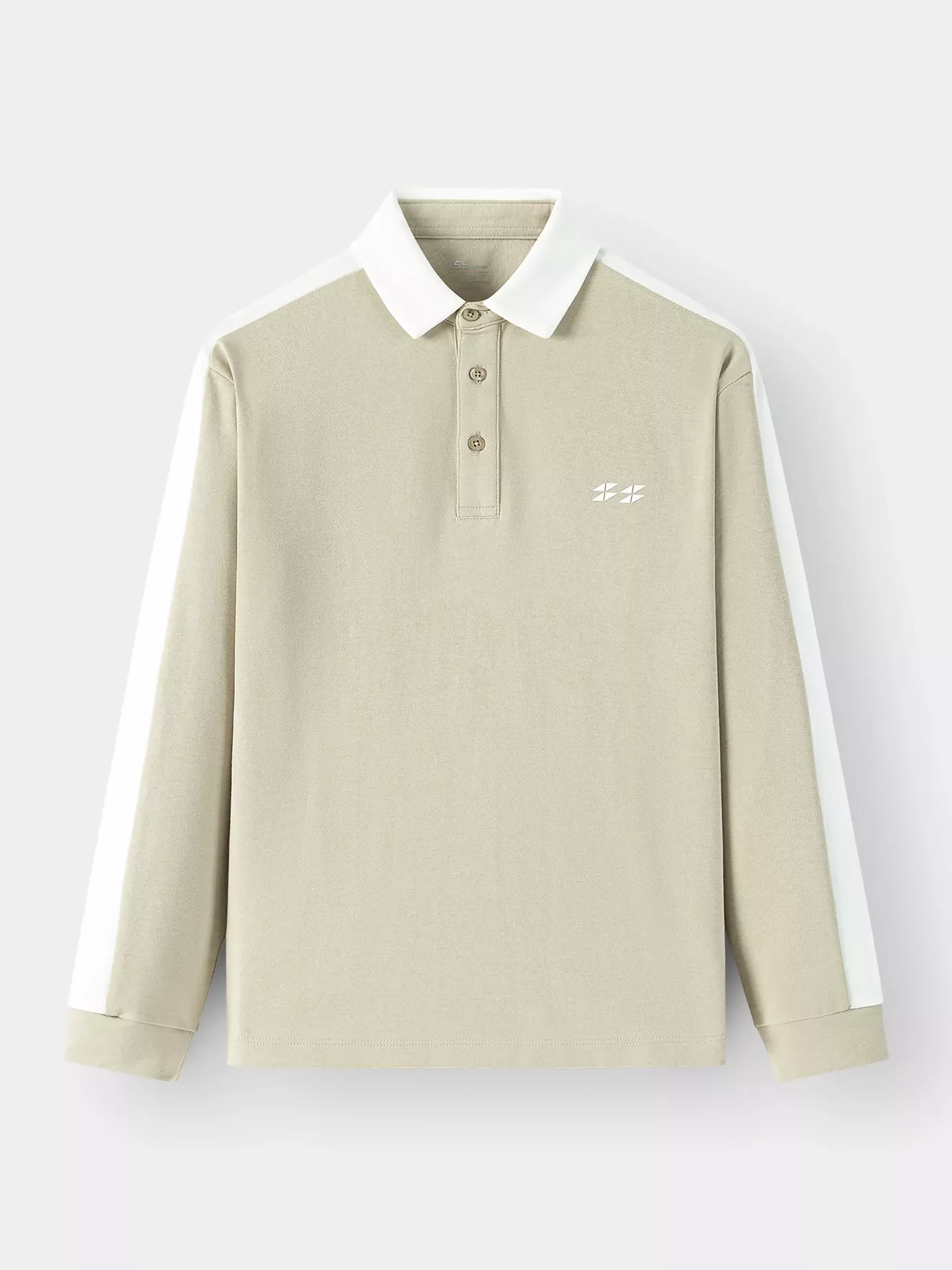 Áo Polo Nam Cotton Dài Tay Can Phối 5S Fashion Phom Slimfit APD24002