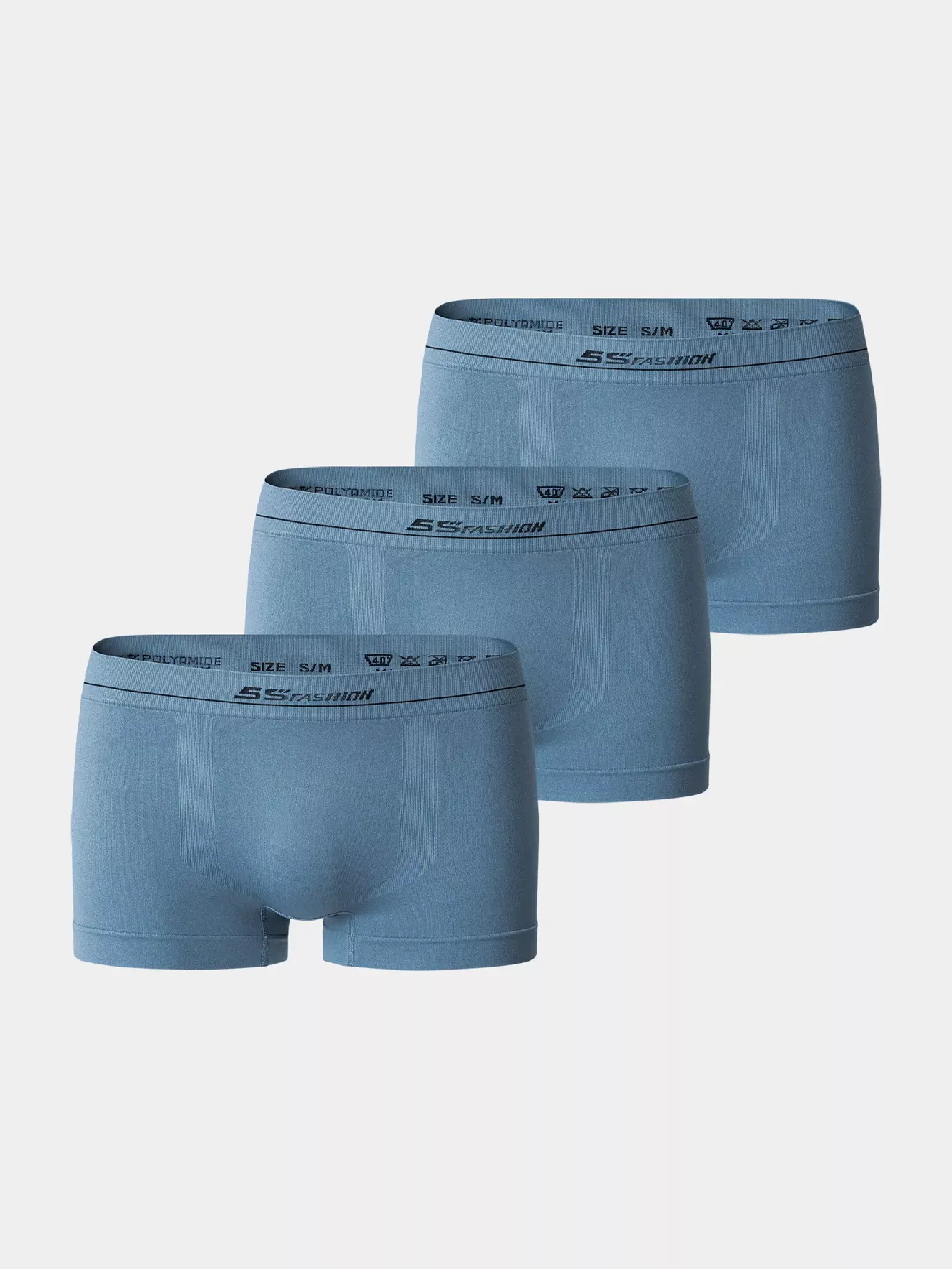 Combo 3 Quần Sịp Nam Boxer Cạp Dệt Không Đường May 3C-Y0BOX24109