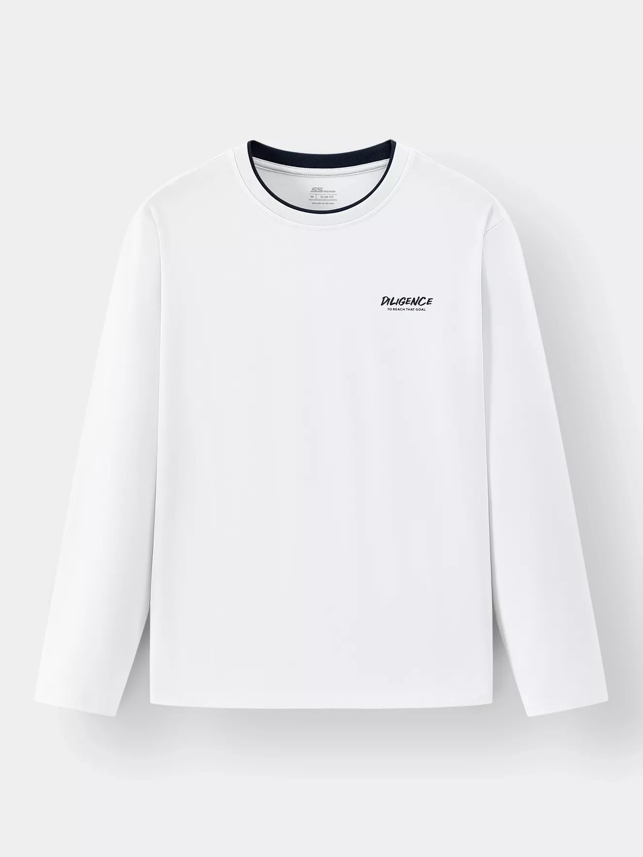 Áo Thun Nam Dài Tay Ultra-Soft 5S Fashion Phom Slimfit ATH24014