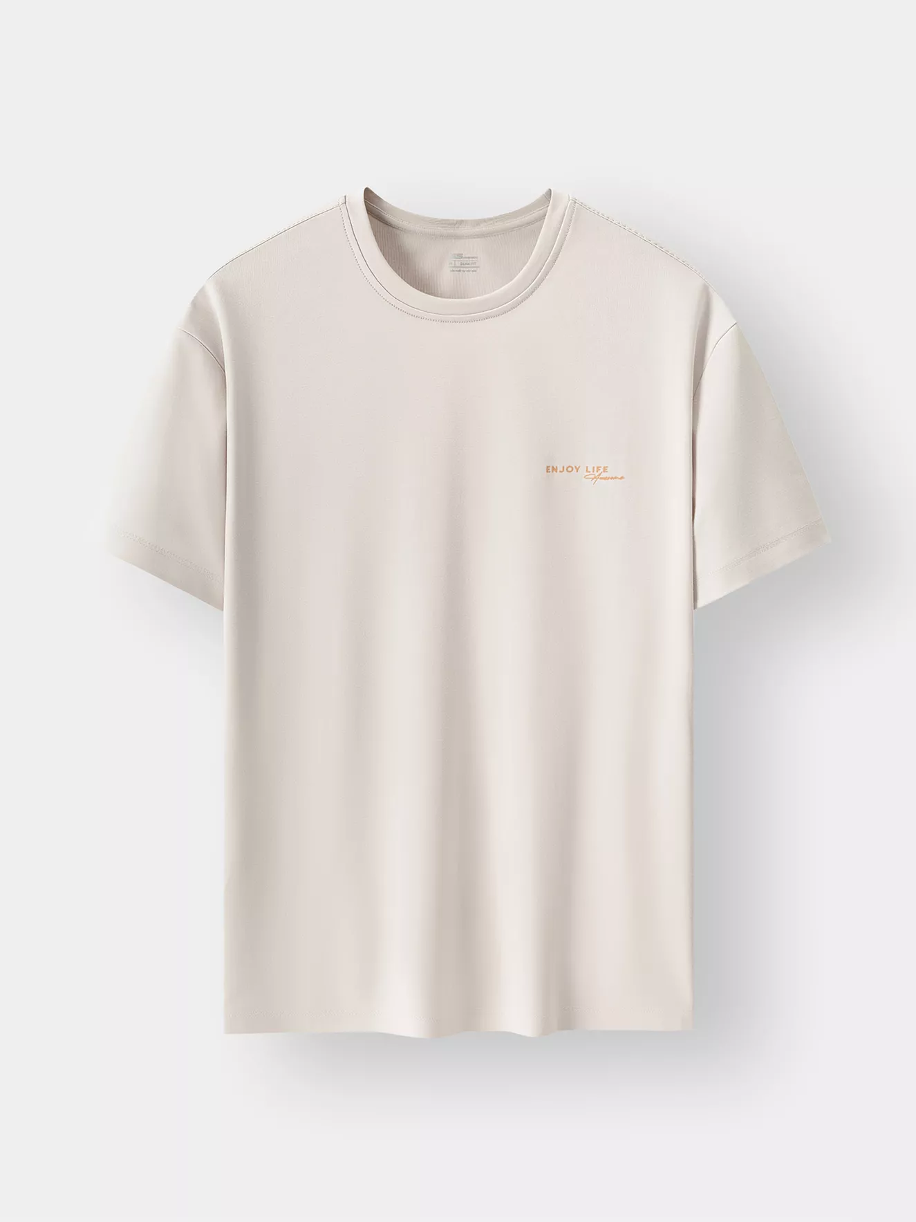 Áo Thun Nam Ngắn Tay 5S Fashion Đường Chần Chỉ ATS24051