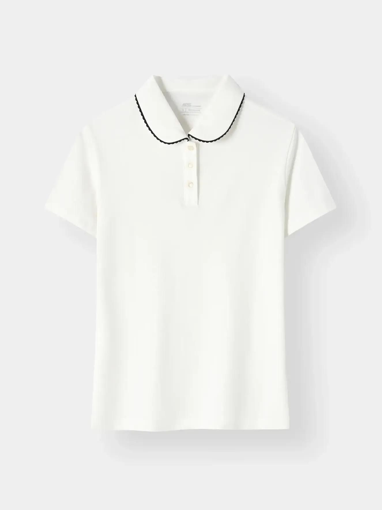 Áo Polo Nữ Cổ Cách Điệu 5S Fashion Phom Regular W0APC26009