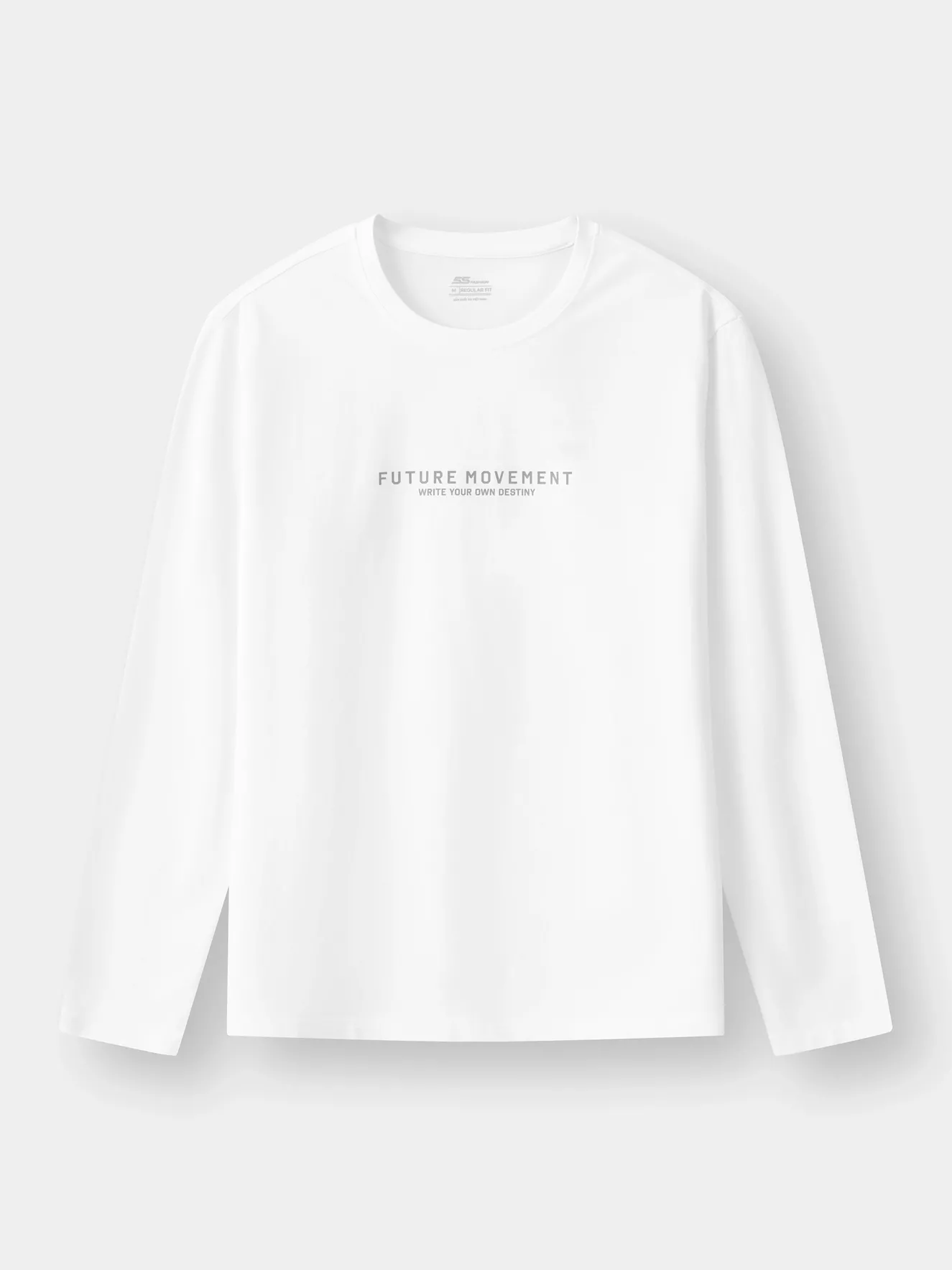 Áo Thun Nam Dài Tay 5S Fashion In Basic Phom Regular M0ATH25001