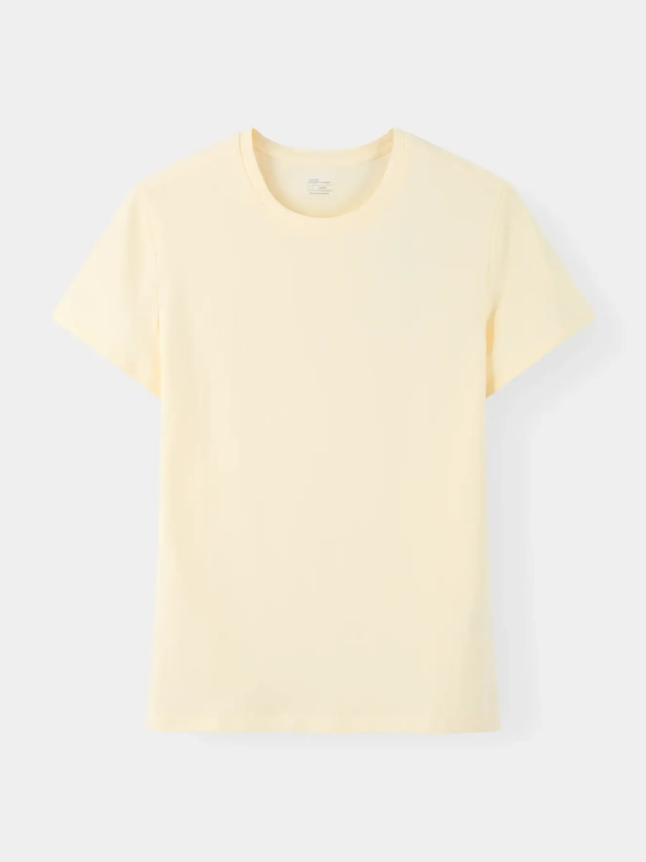 Áo Thun Ngắn Tay Nữ 5S Fashion Trơn Phom Slimfit W0ATS26003