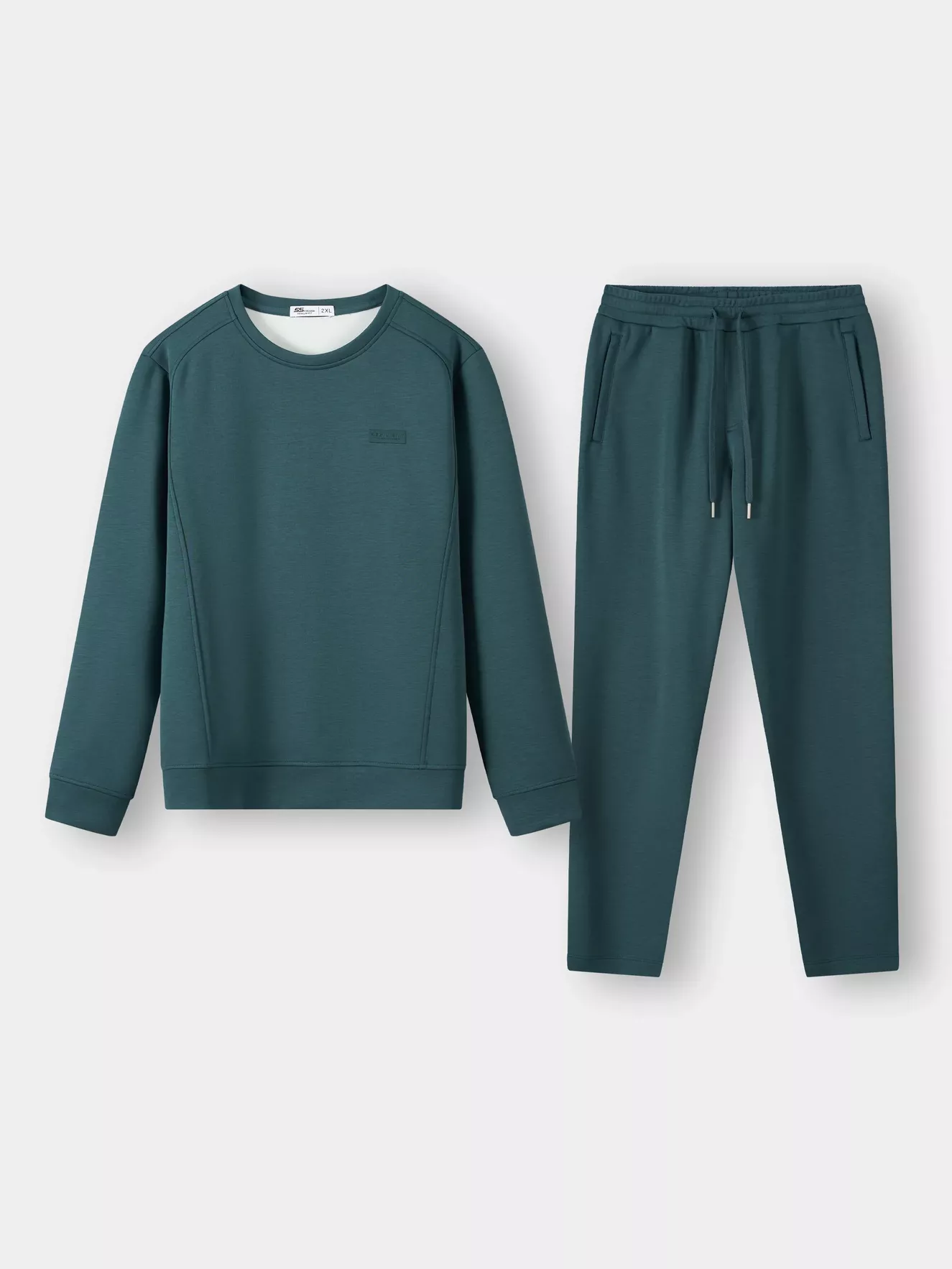 Set Bộ Nỉ Nam 5S Fashion Cổ Tròn Tay Raglan Phom Regular MBNI25006