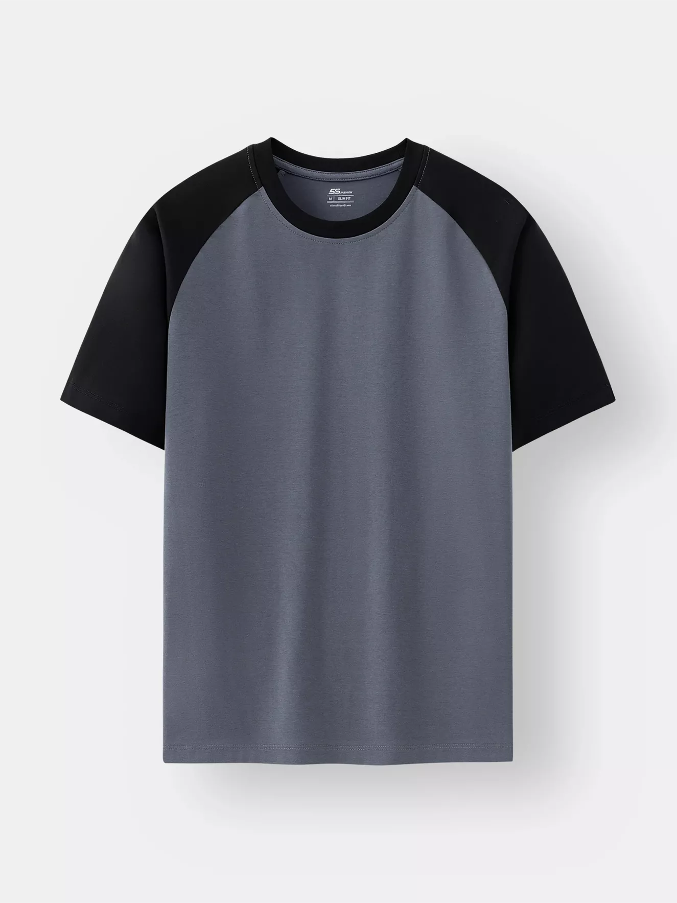 Áo Thun Nam 5S Fashion Tay Raglan Phom Slimfit ATS25008