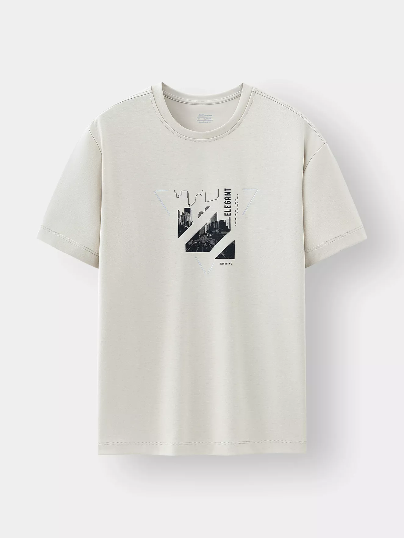 Áo Thun Cổ Tròn Cotton 5S Fashion In Lớn Phom Regular ATS25007