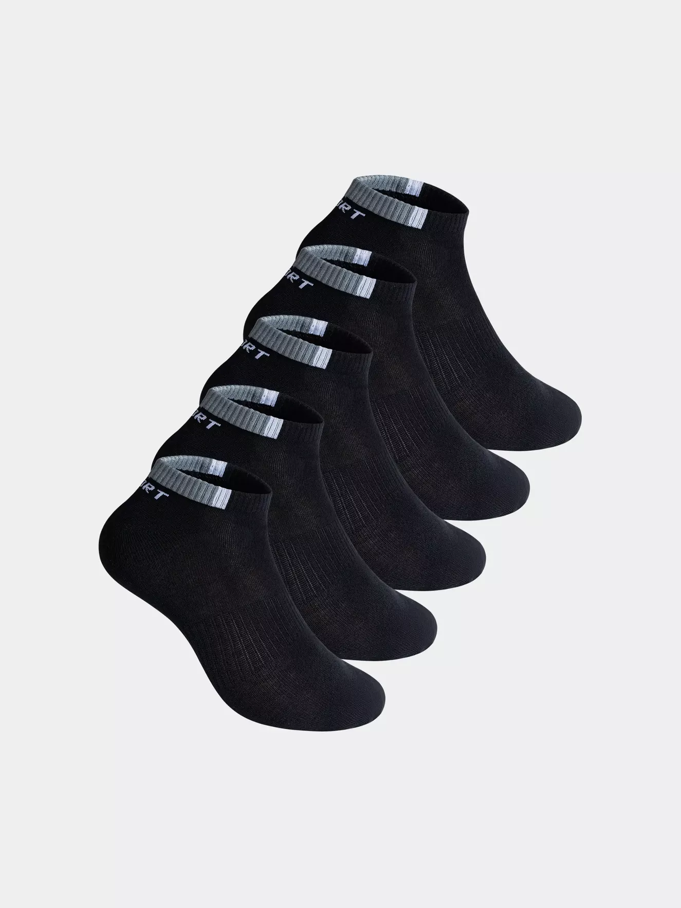 Combo 5 Đôi Tất Nam 5S Fashion Cổ Ngắn Chất Cotton 5C-Y0TAT24009