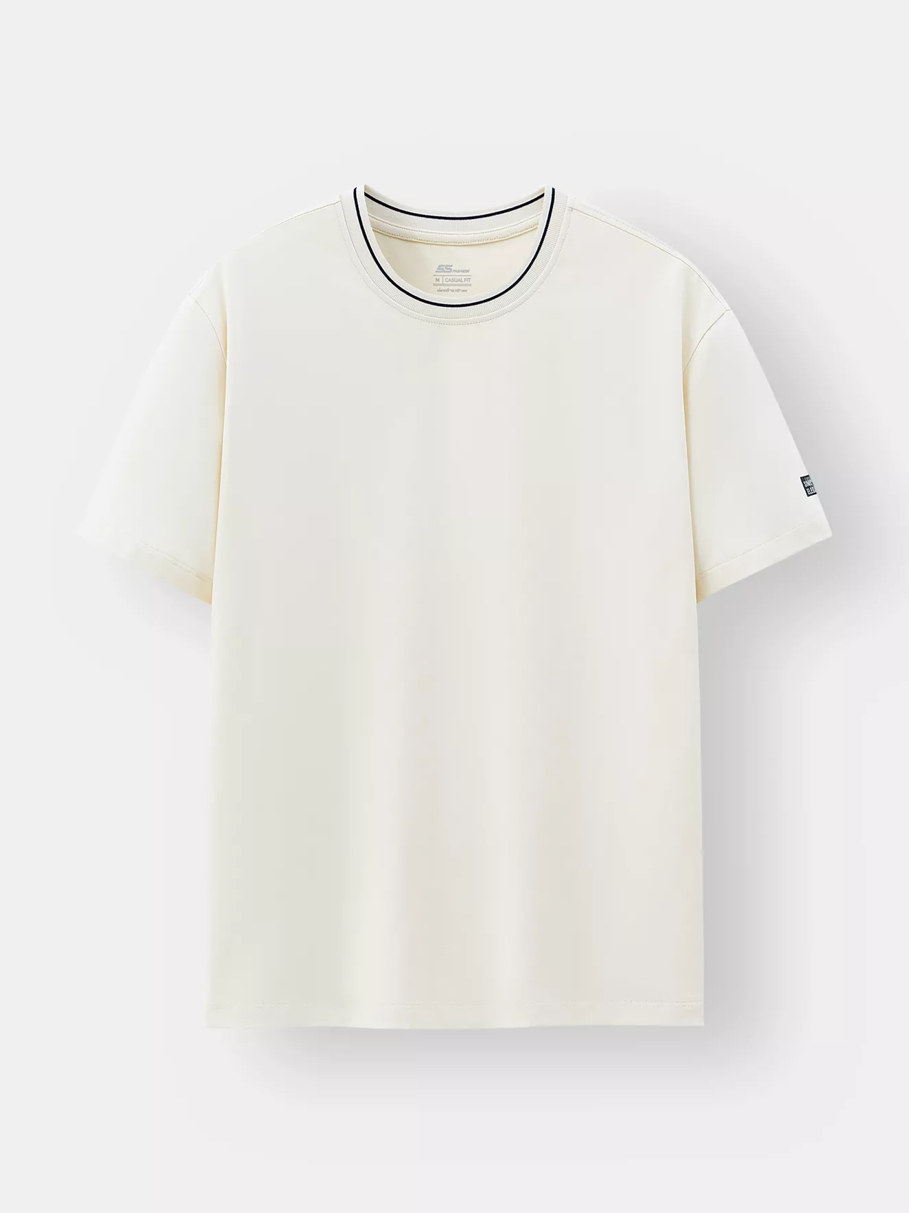 Áo Thun Nam Ngắn Tay 5S Fashion Cotton Phom Casual ATS25002