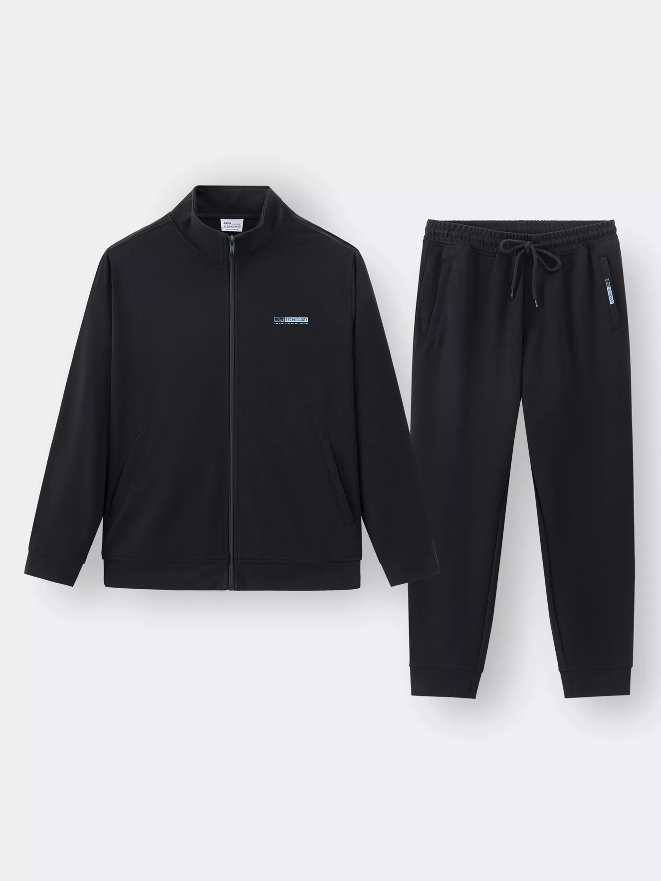 Bộ Quần Áo Nỉ Nam Kéo Khóa 5S Fashion Basic Regular BNK23009