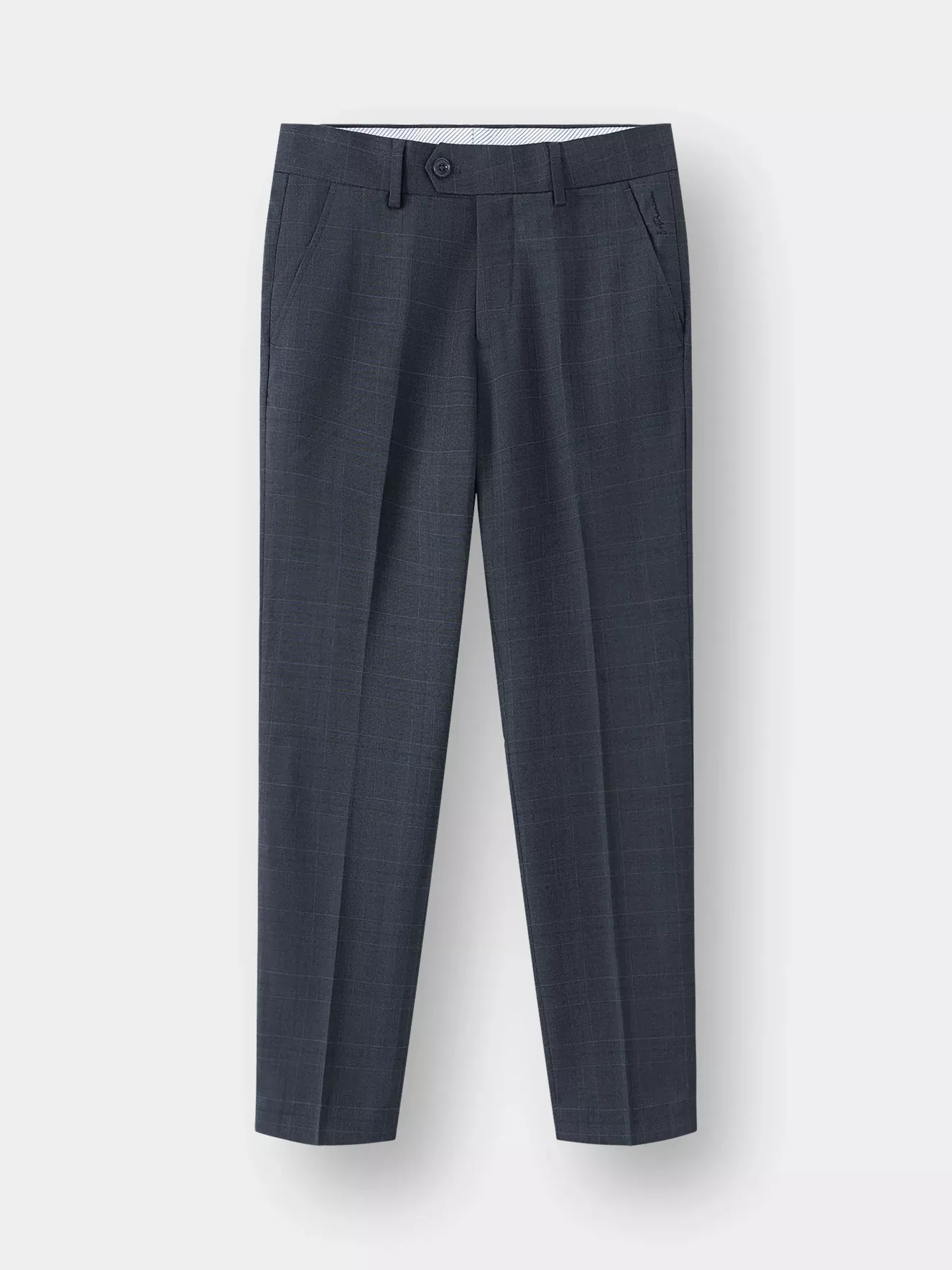 Quần Tây Nam 5S Fashion Dệt Kẻ Phom Smart Fit QAU23052