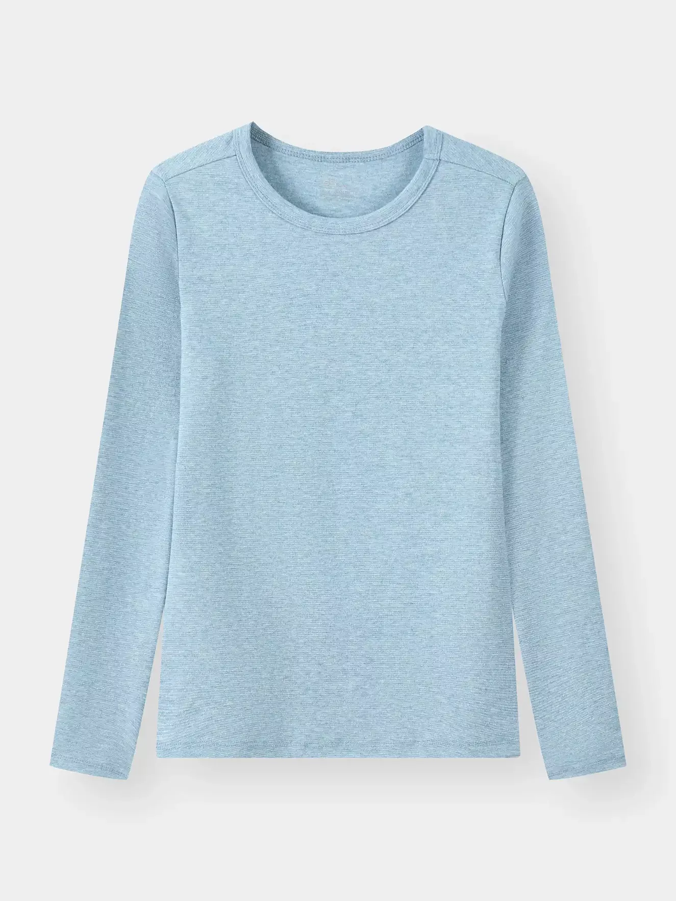 Áo Thun Nữ 5S Fashion Cổ Tròn Vải Hiệu Ứng Melange W0ATH25003