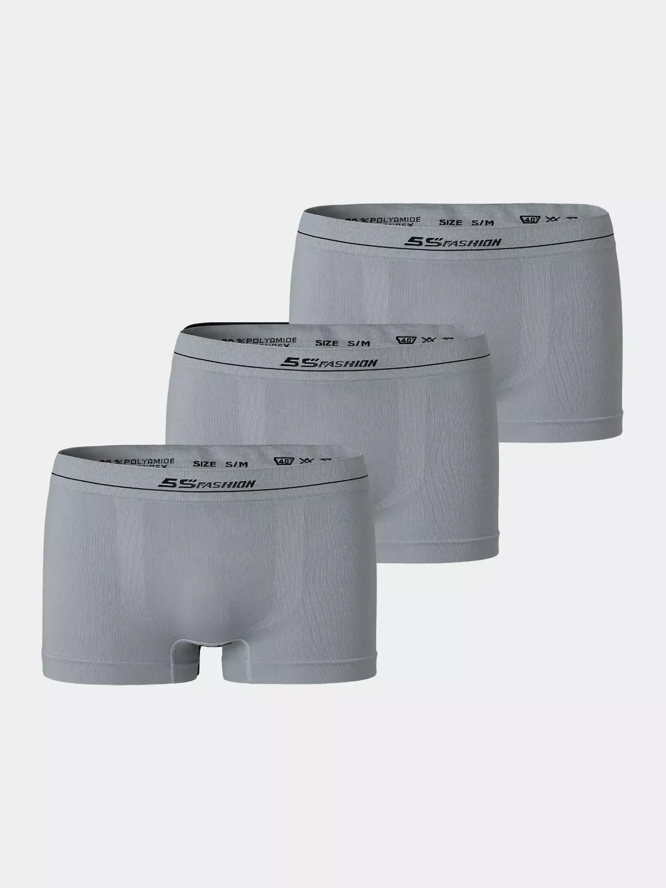 Combo 3 Quần Sịp Nam Boxer Cạp Dệt Không Đường May 3C-Y0BOX24109